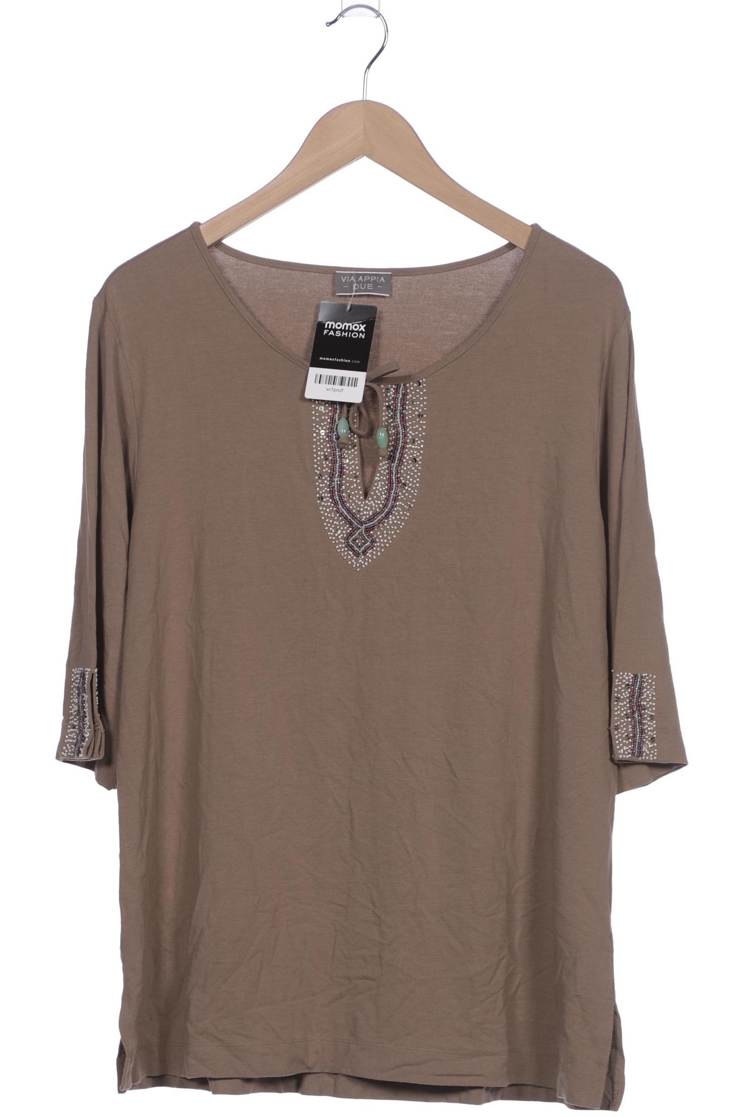 

VIA Appia DUE Damen Langarmshirt, beige, Gr. 46