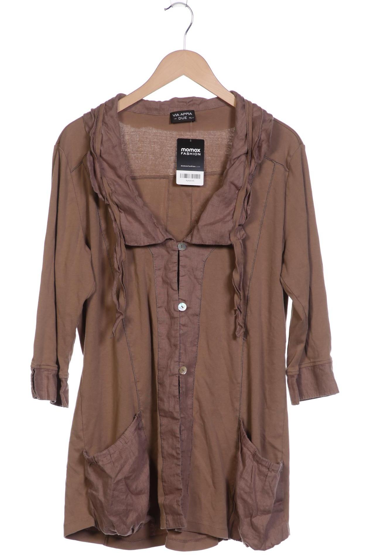 

VIA Appia DUE Damen Strickjacke, braun, Gr. 48