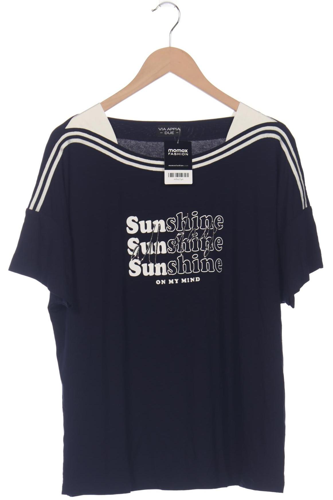 

VIA Appia DUE Damen T-Shirt, marineblau, Gr. 46