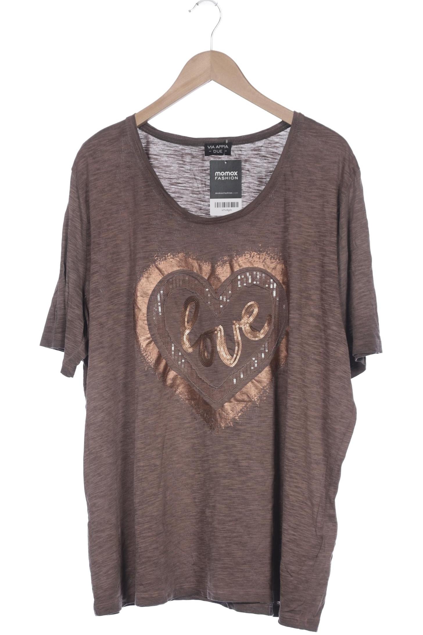 

VIA Appia DUE Damen T-Shirt, braun, Gr. 50