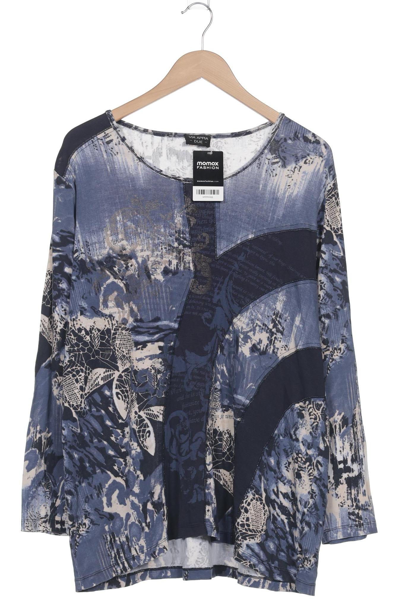 

VIA Appia DUE Damen Langarmshirt, marineblau, Gr. 50