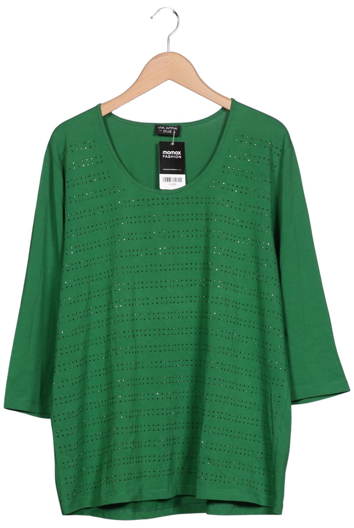 

VIA Appia DUE Damen Langarmshirt, grün, Gr. 50