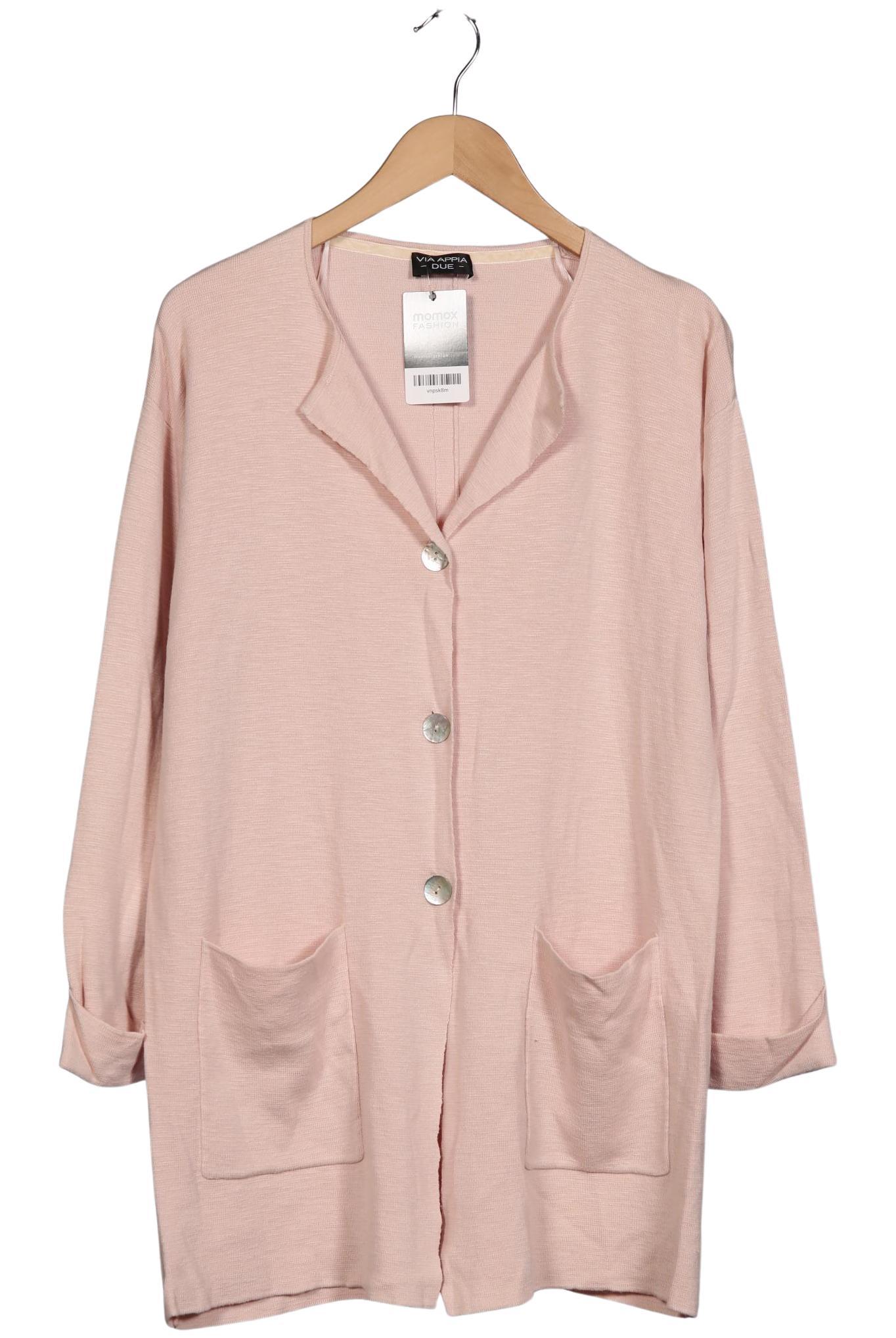 

VIA Appia DUE Damen Strickjacke, pink, Gr. 44