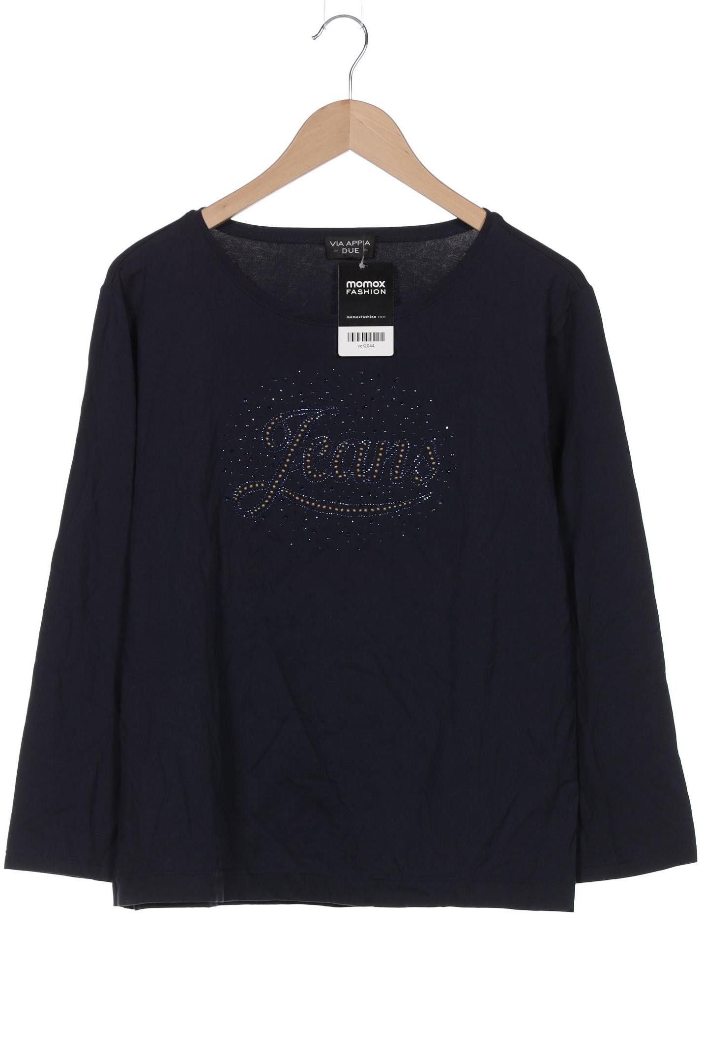 

VIA Appia DUE Damen Langarmshirt, marineblau, Gr. 44