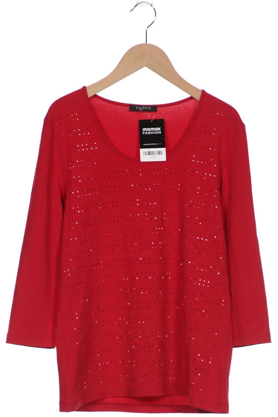 

VIA APPIA DUE Damen Langarmshirt, rot