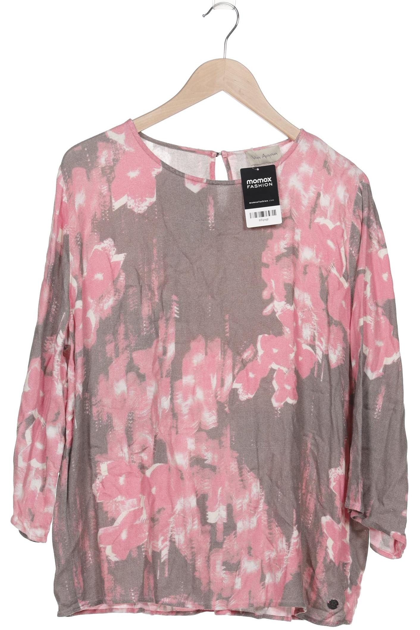 

VIA Appia DUE Damen Langarmshirt, grau, Gr. 46