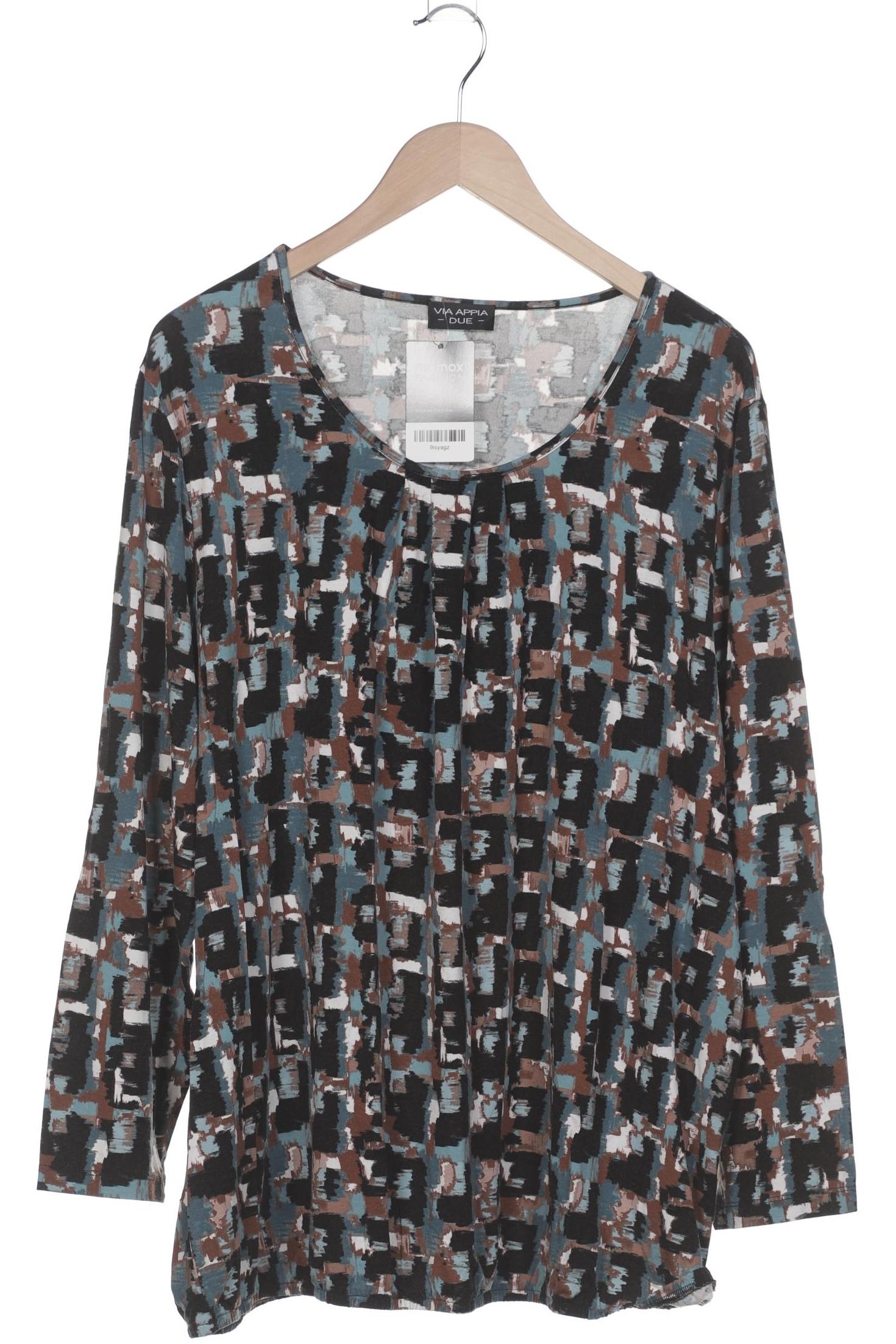 

VIA Appia DUE Damen Langarmshirt, schwarz, Gr. 50