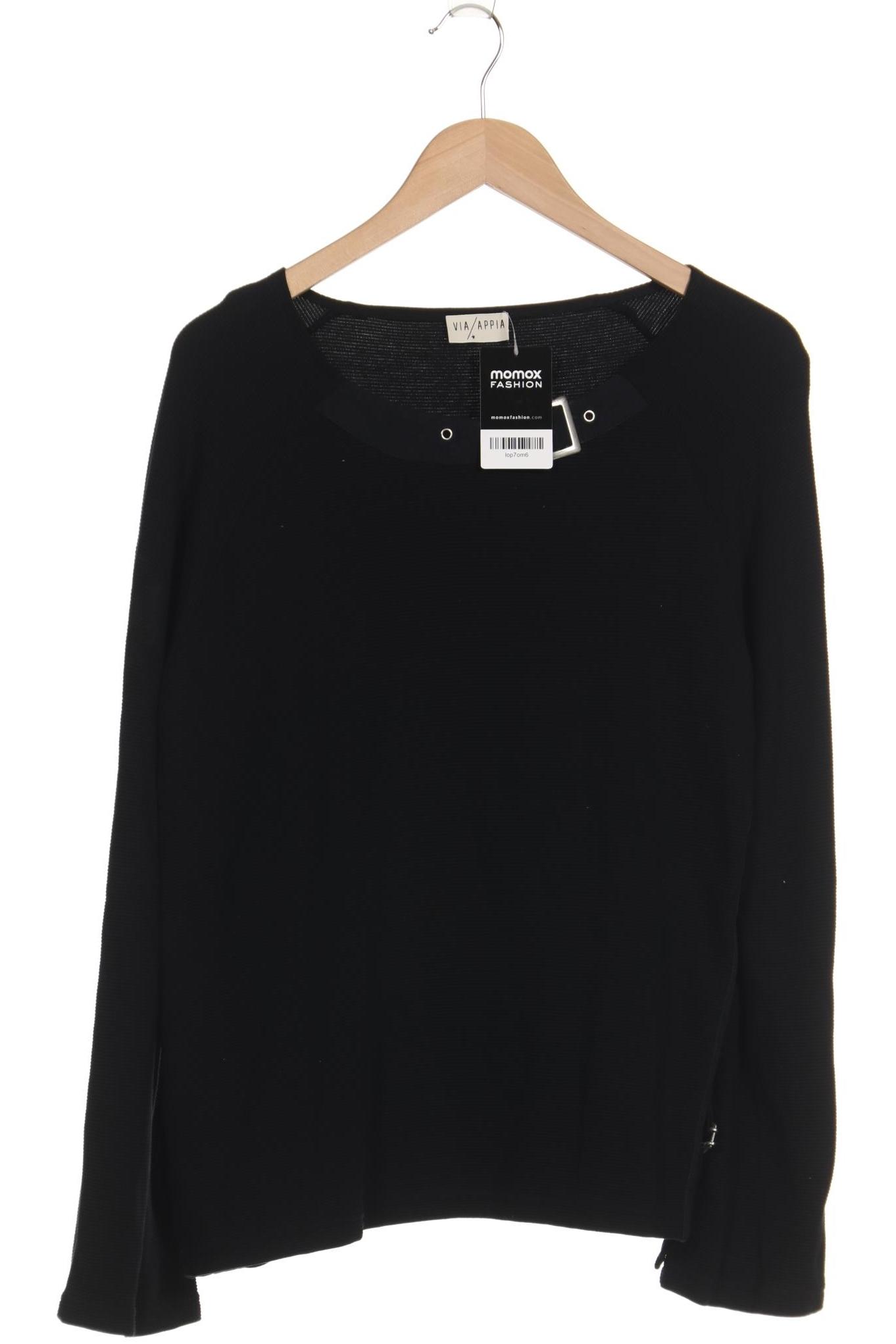 

VIA Appia DUE Damen Pullover, schwarz, Gr. 44