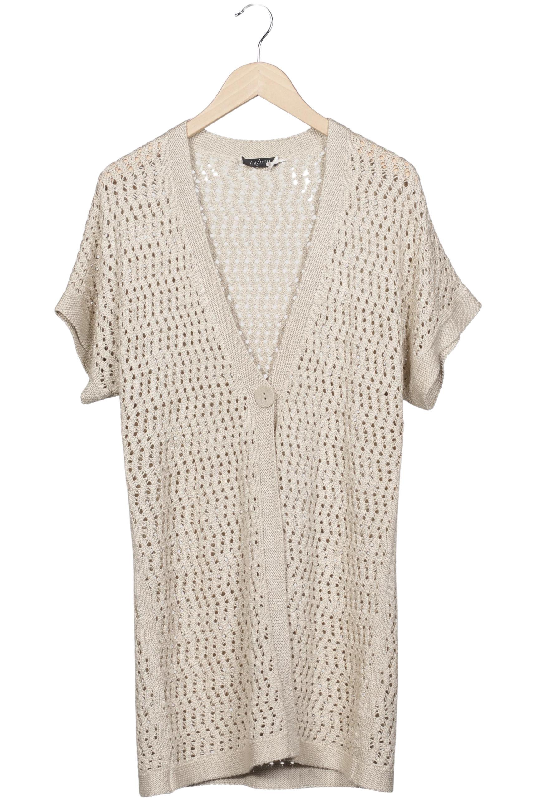 

VIA Appia DUE Damen Strickjacke, beige, Gr. 44