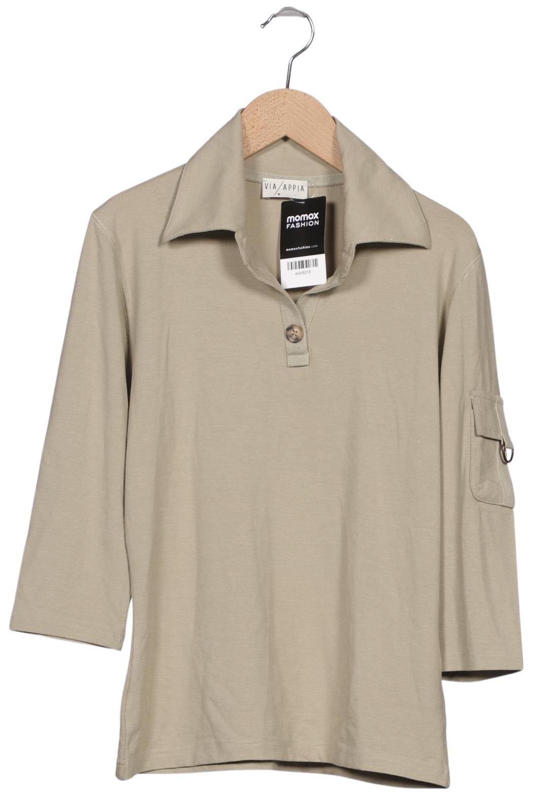 

VIA Appia DUE Damen Langarmshirt, beige, Gr. 36