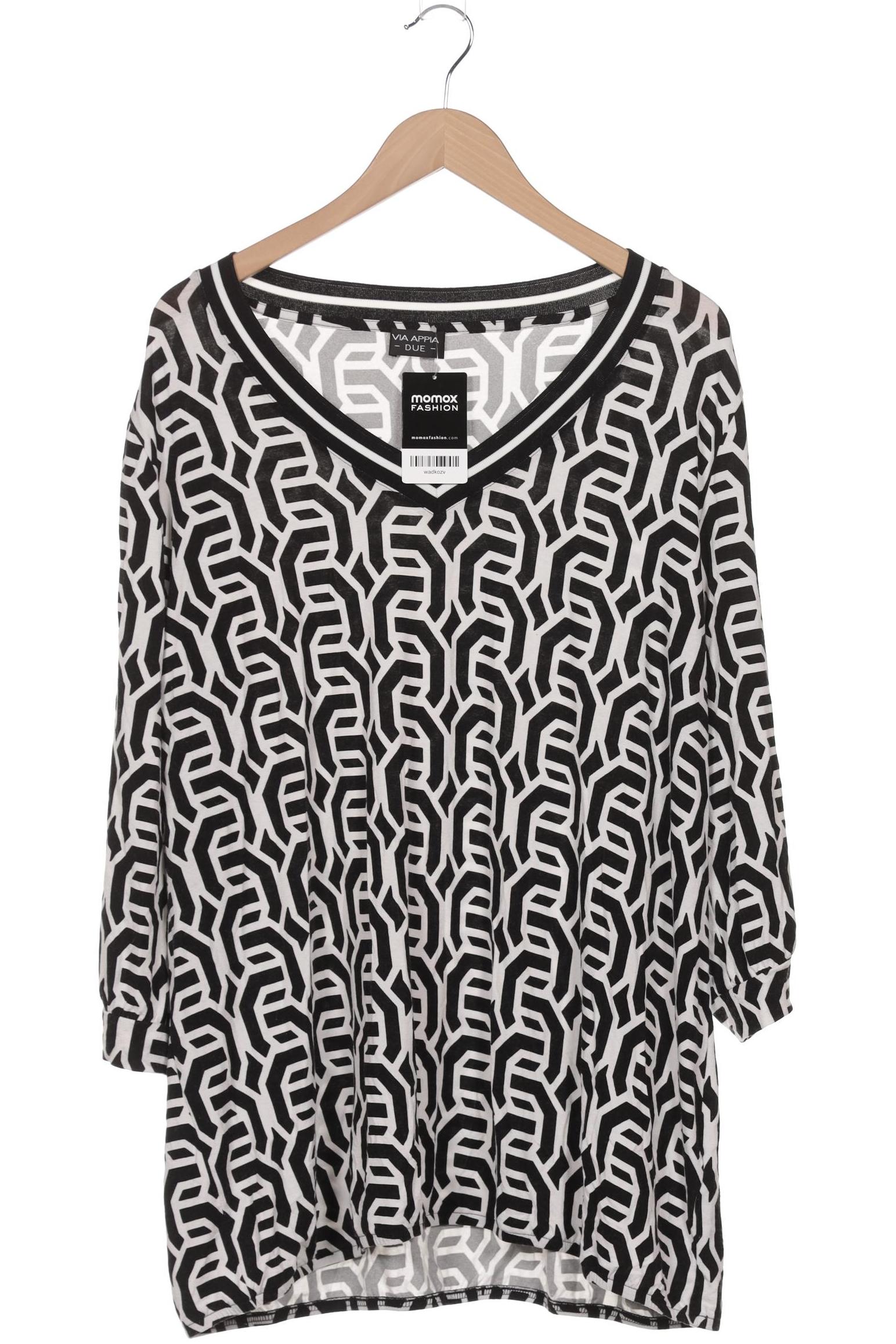 

VIA Appia DUE Damen Langarmshirt, schwarz, Gr. 50