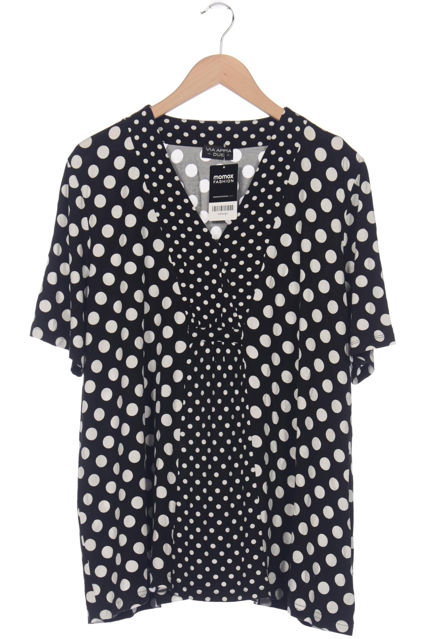

VIA Appia DUE Damen T-Shirt, schwarz, Gr. 48
