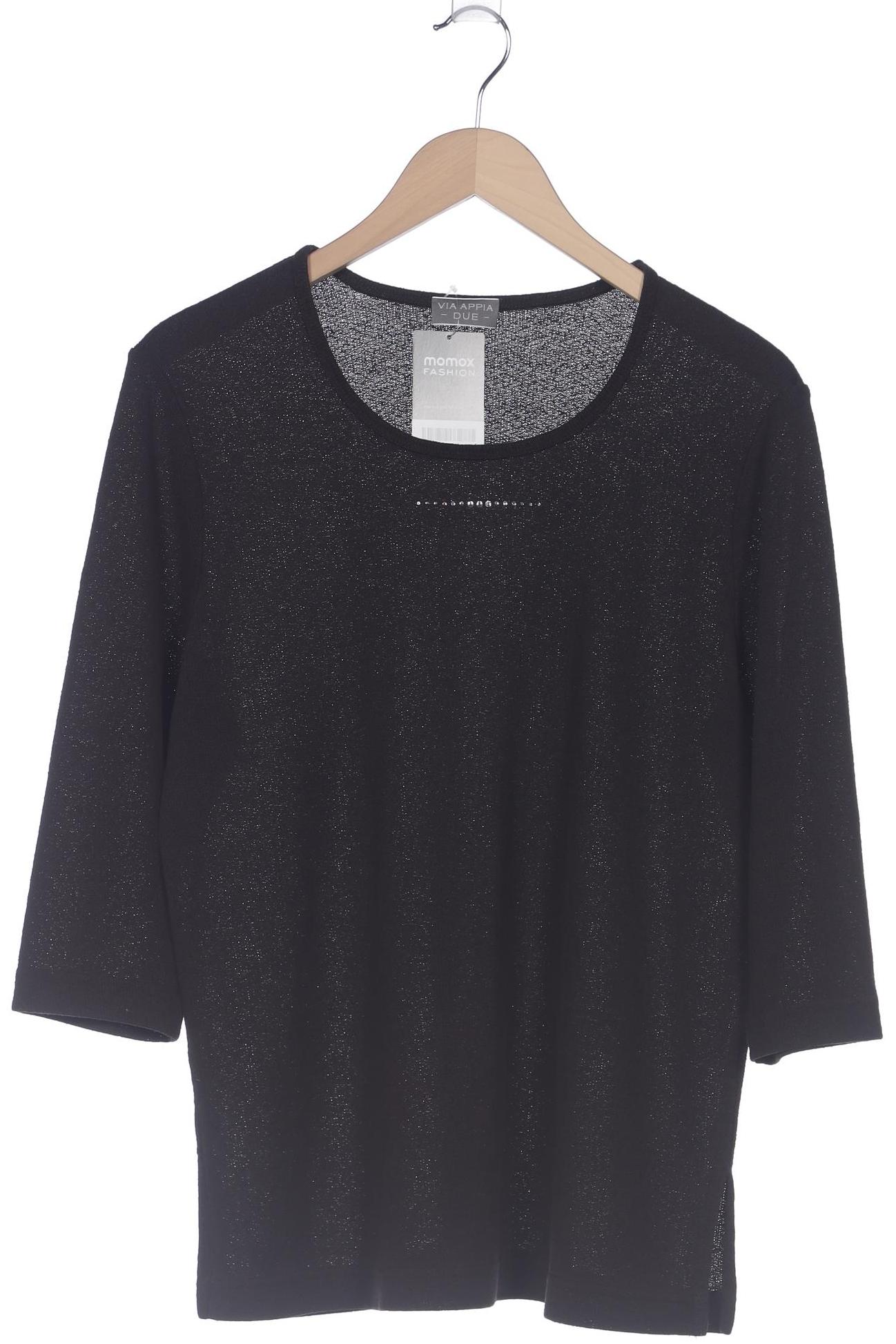 

VIA Appia DUE Damen Pullover, schwarz, Gr. 46