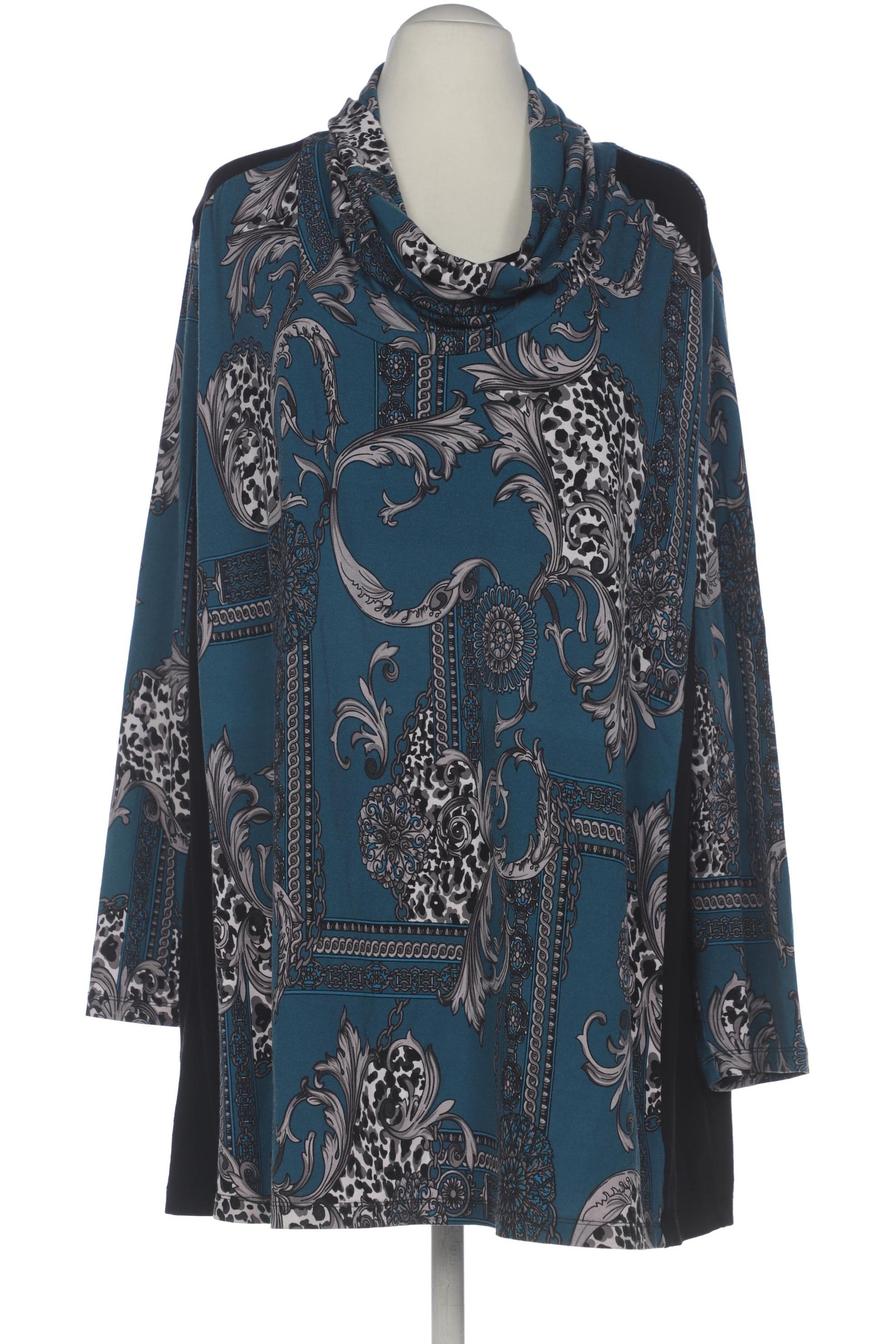 

VIA Appia DUE Damen Langarmshirt, blau, Gr. 54