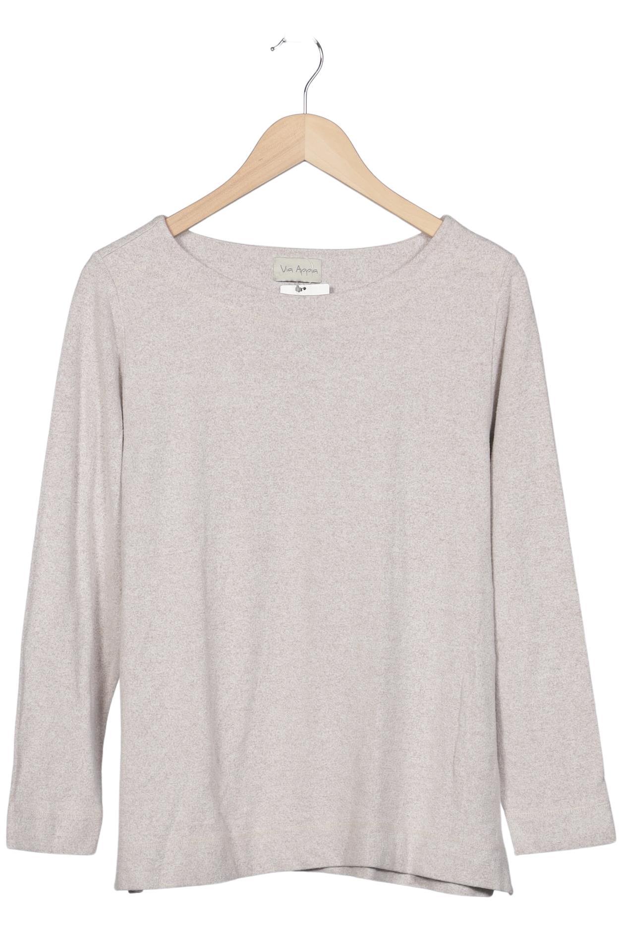 

VIA Appia DUE Damen Langarmshirt, grau, Gr. 44