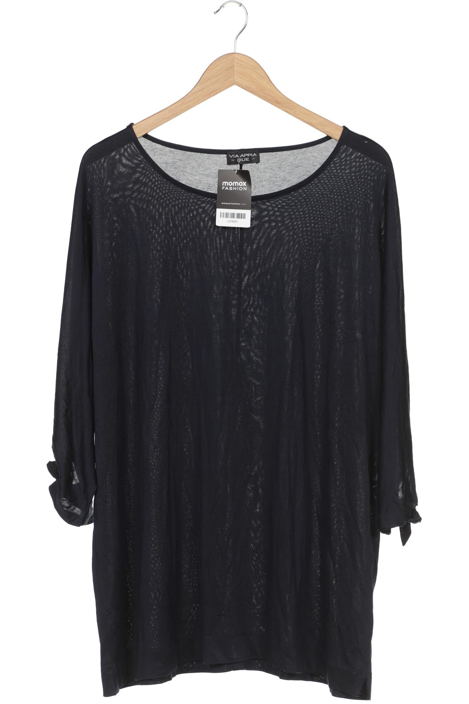 

VIA Appia DUE Damen Langarmshirt, blau, Gr. 52