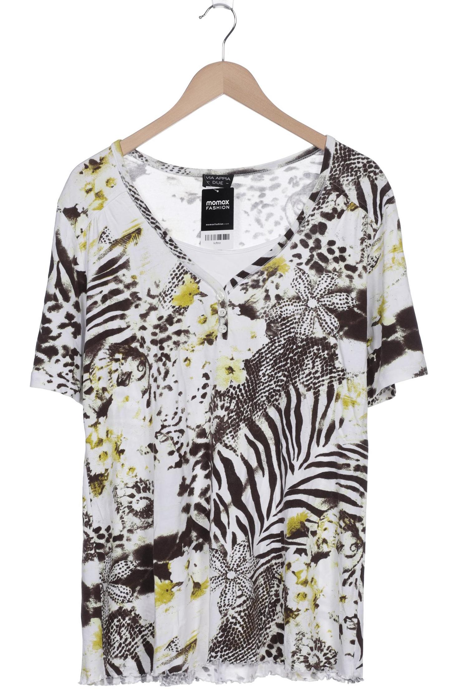 

VIA Appia DUE Damen T-Shirt, weiß, Gr. 46