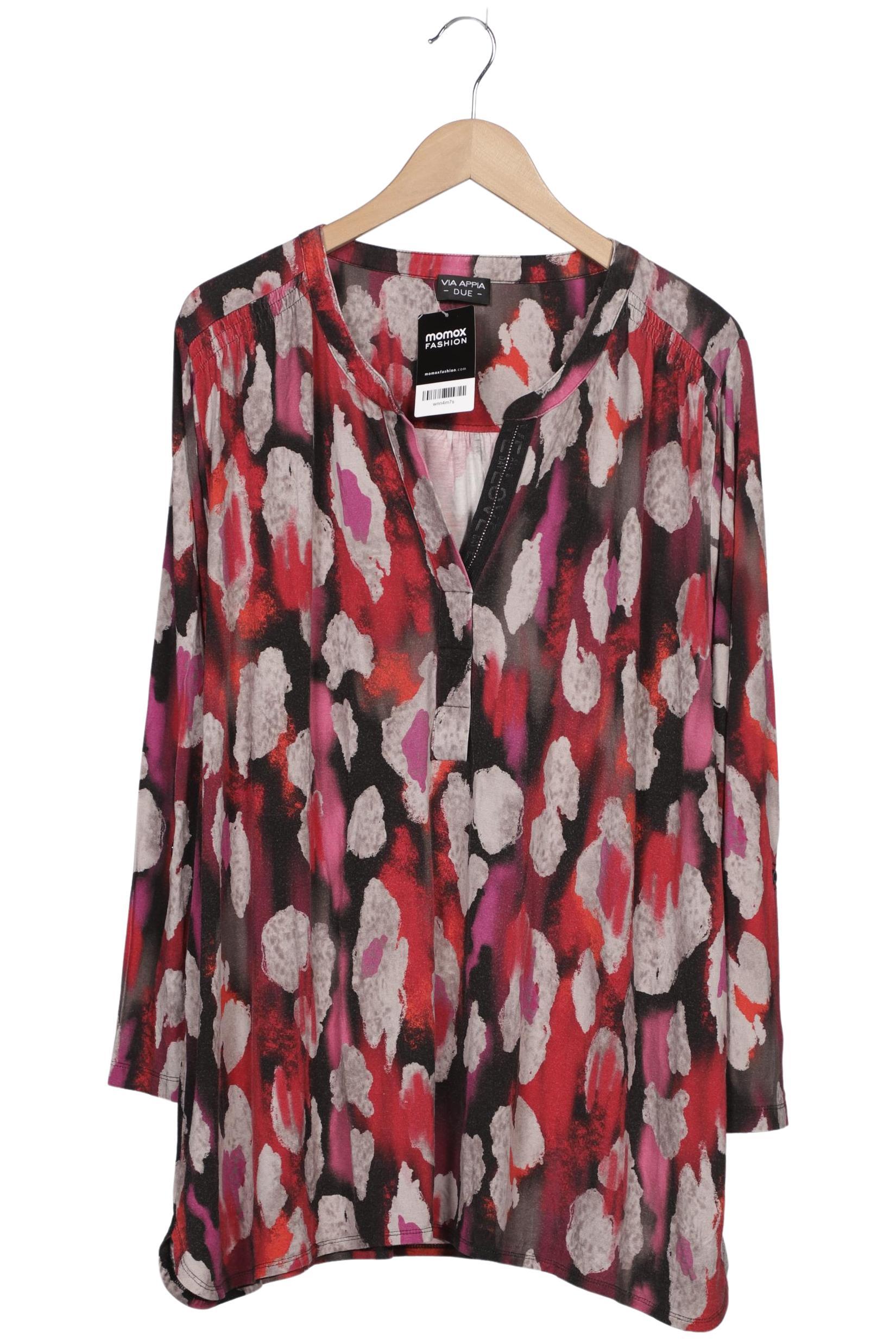 

VIA Appia DUE Damen Langarmshirt, mehrfarbig, Gr. 50