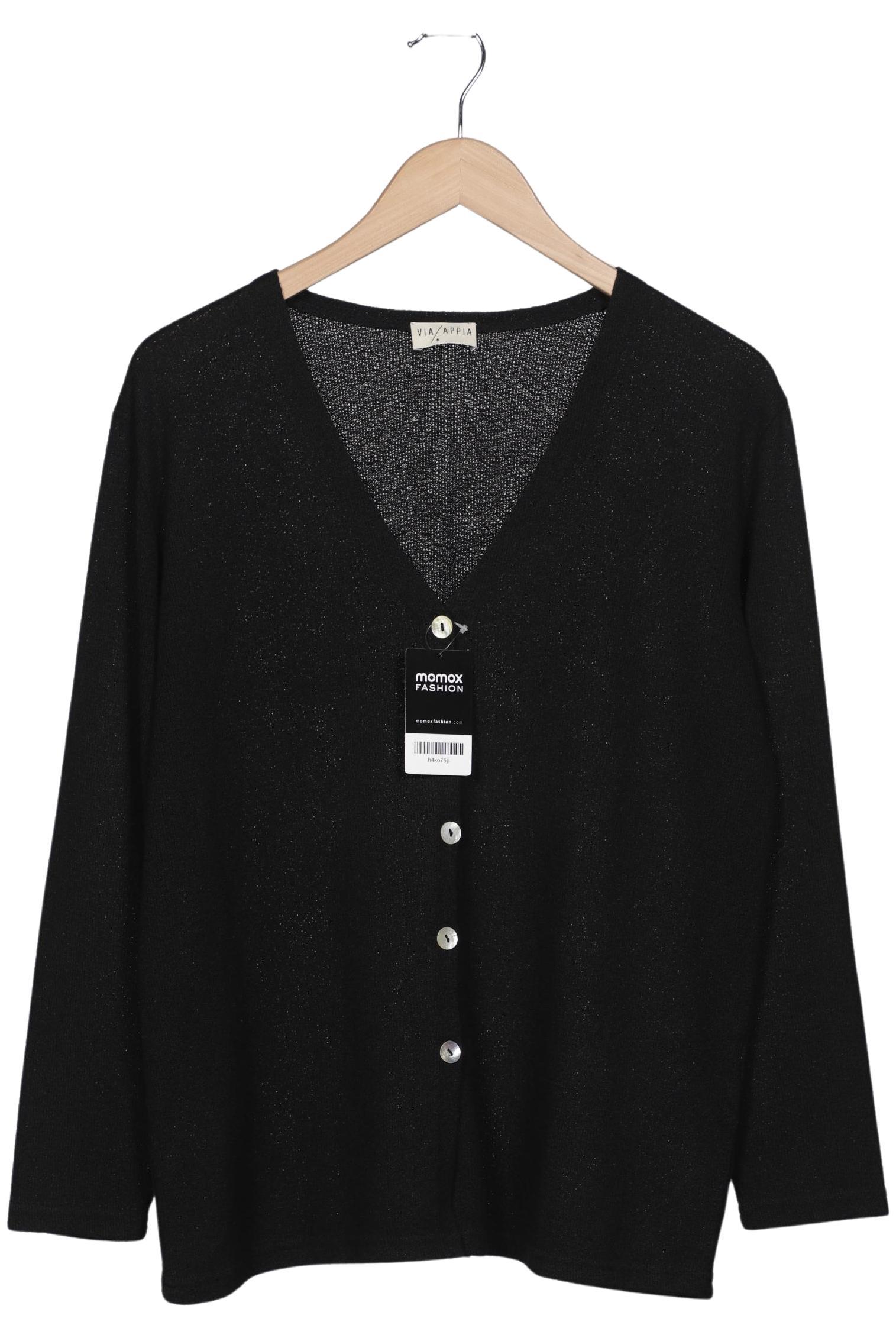 

VIA Appia DUE Damen Strickjacke, schwarz, Gr. 40