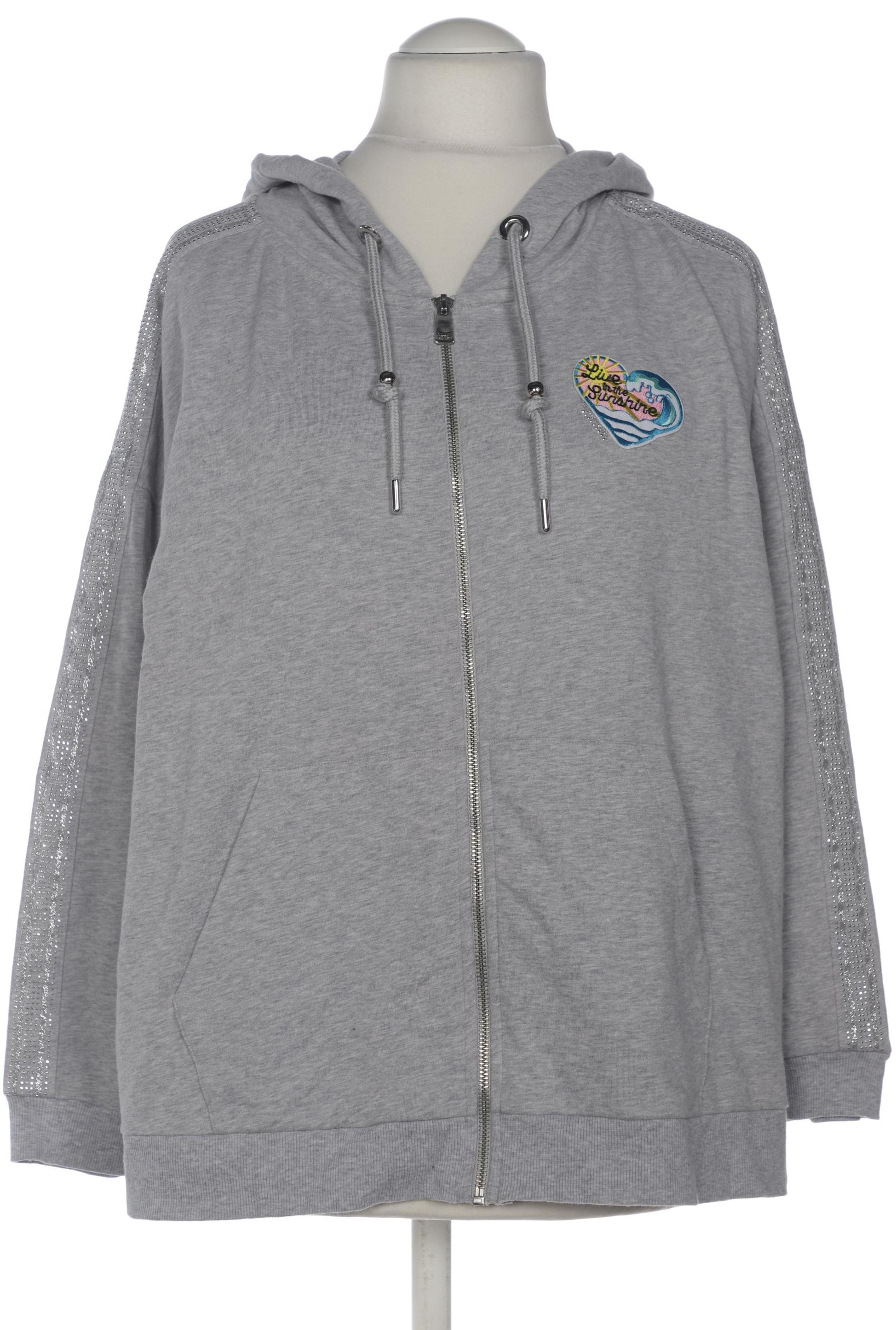 

VIA Appia DUE Damen Kapuzenpullover, grau, Gr. 52