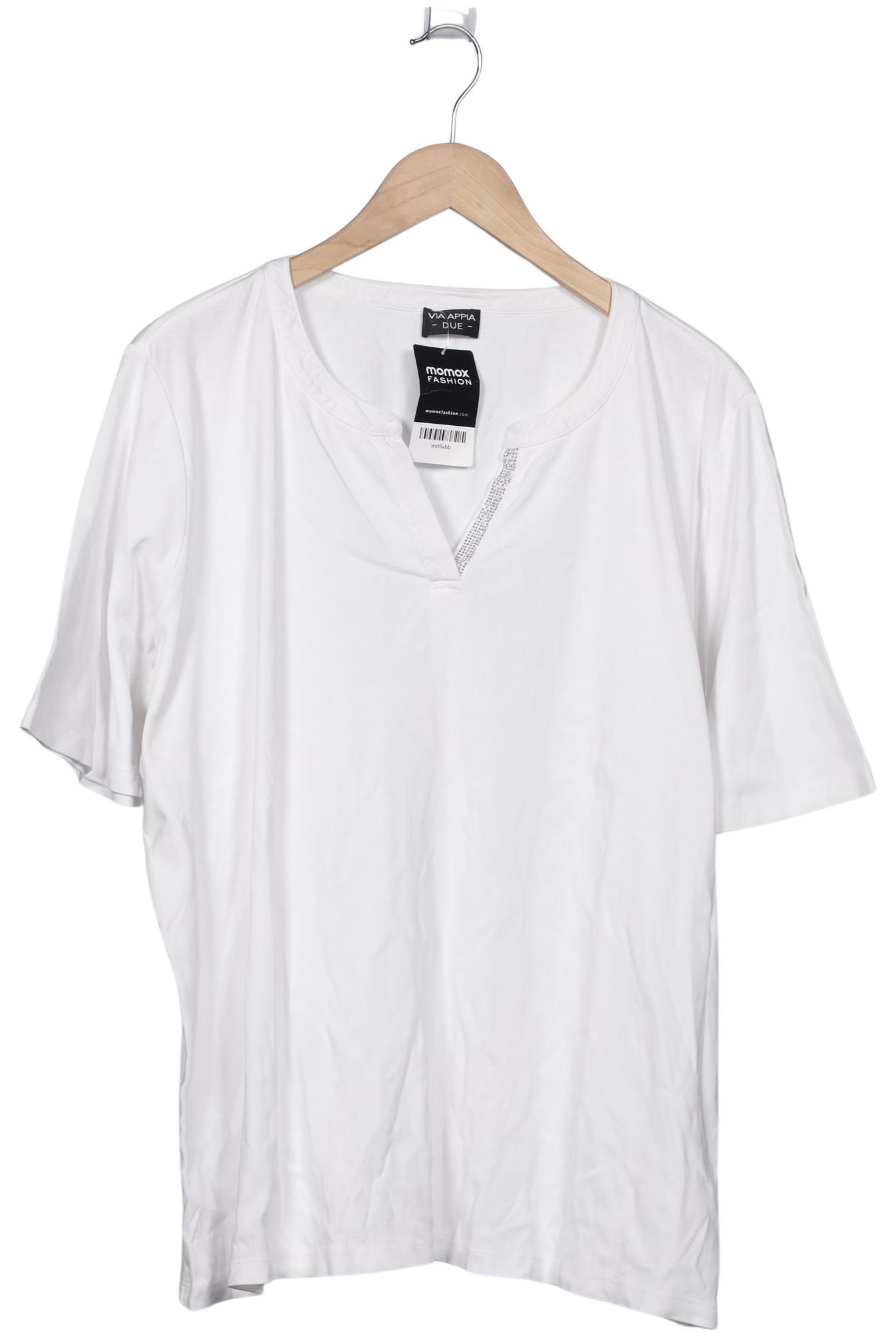 

VIA Appia DUE Damen T-Shirt, weiß, Gr. 48