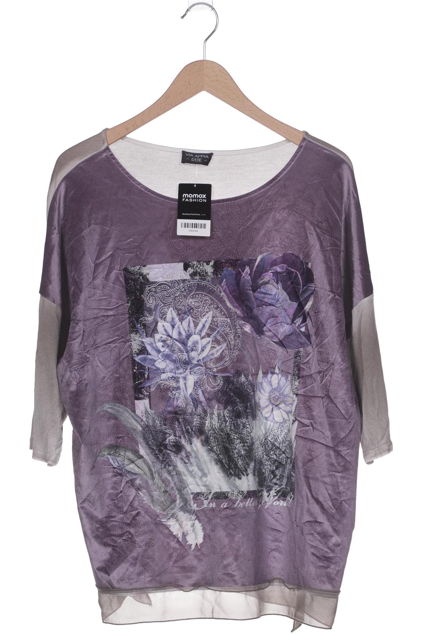 

VIA Appia DUE Damen T-Shirt, flieder, Gr. 44