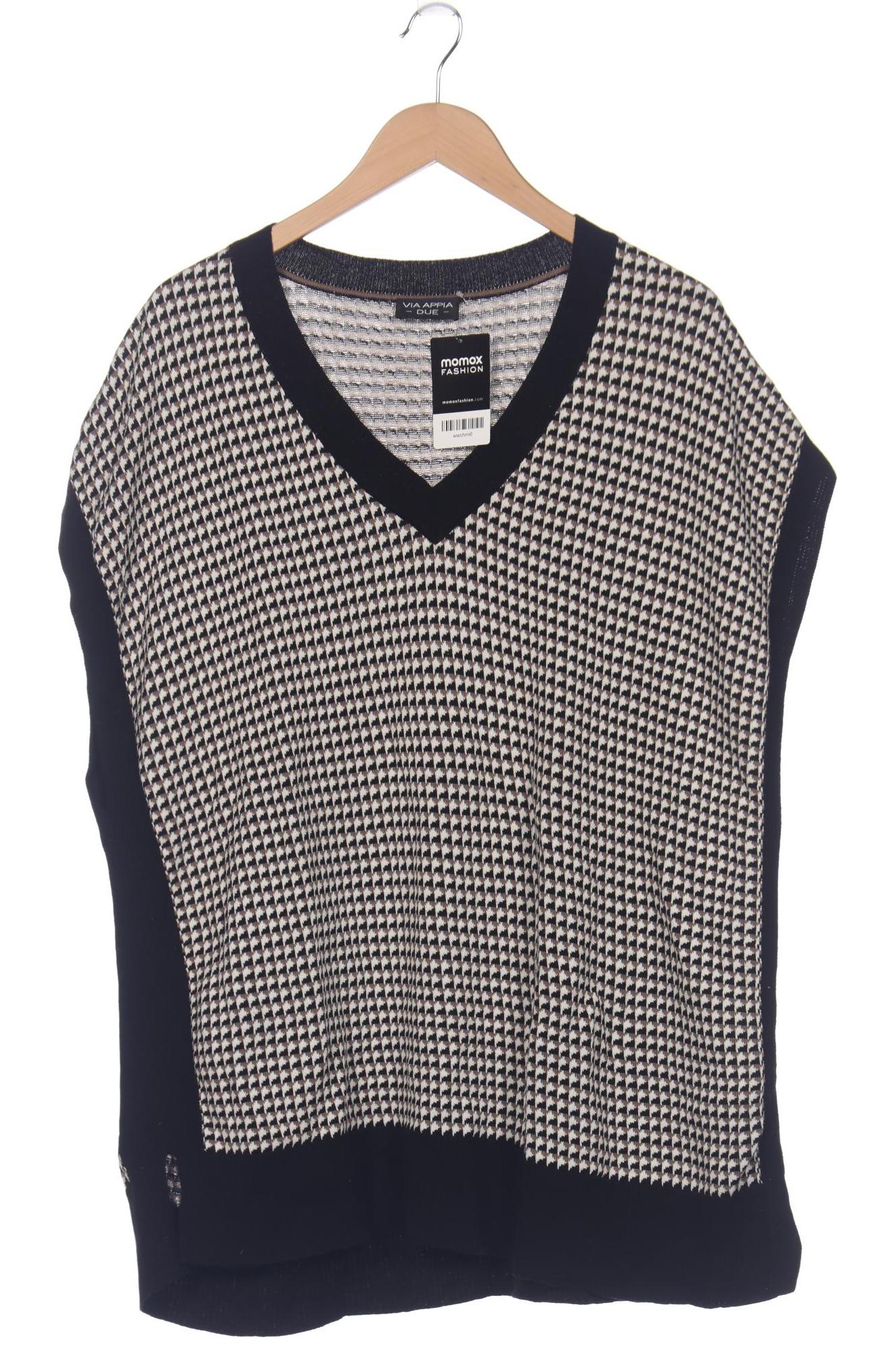 

VIA Appia DUE Damen Pullover, schwarz, Gr. 46