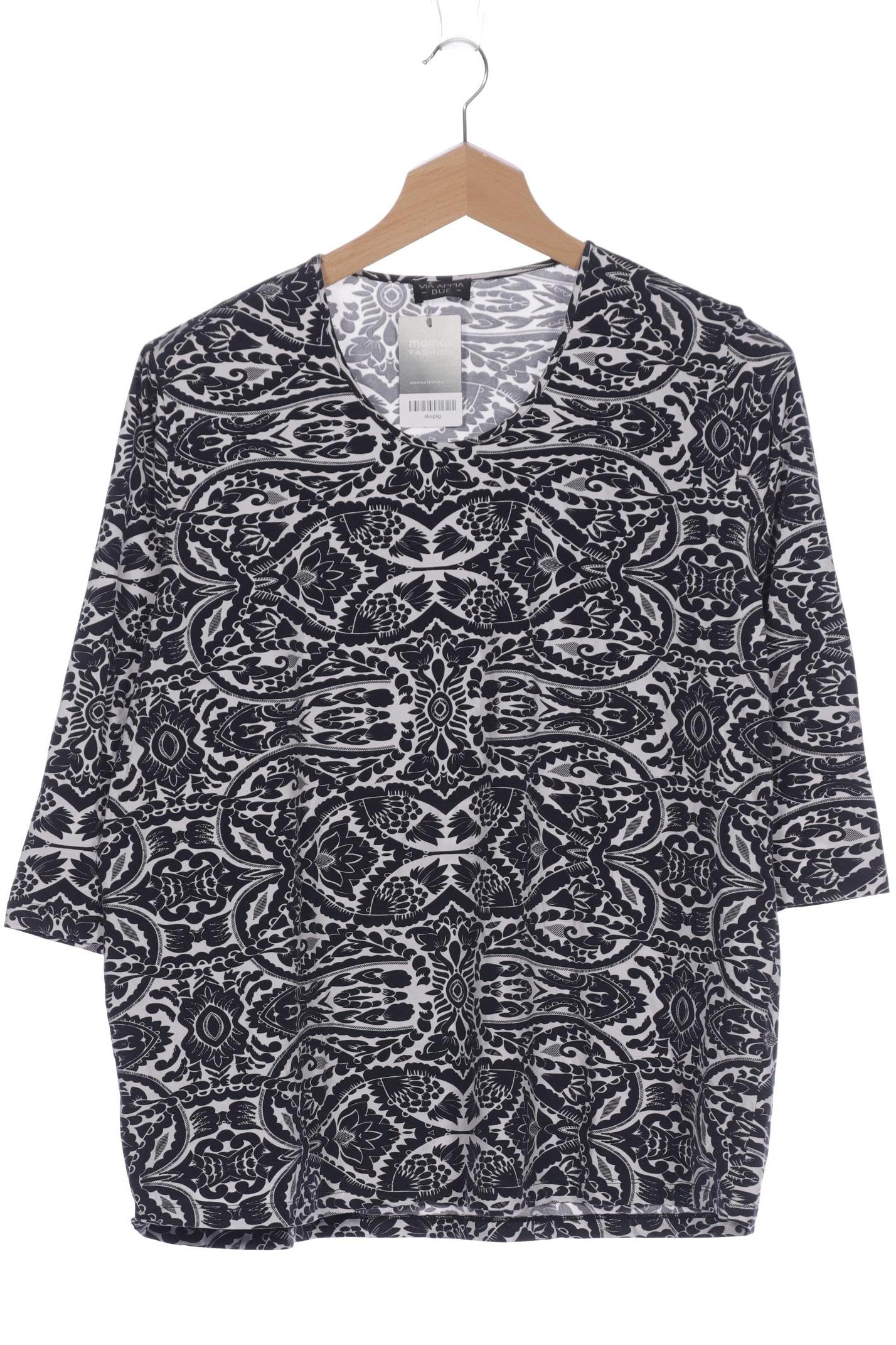 

VIA Appia DUE Damen Langarmshirt, marineblau, Gr. 52