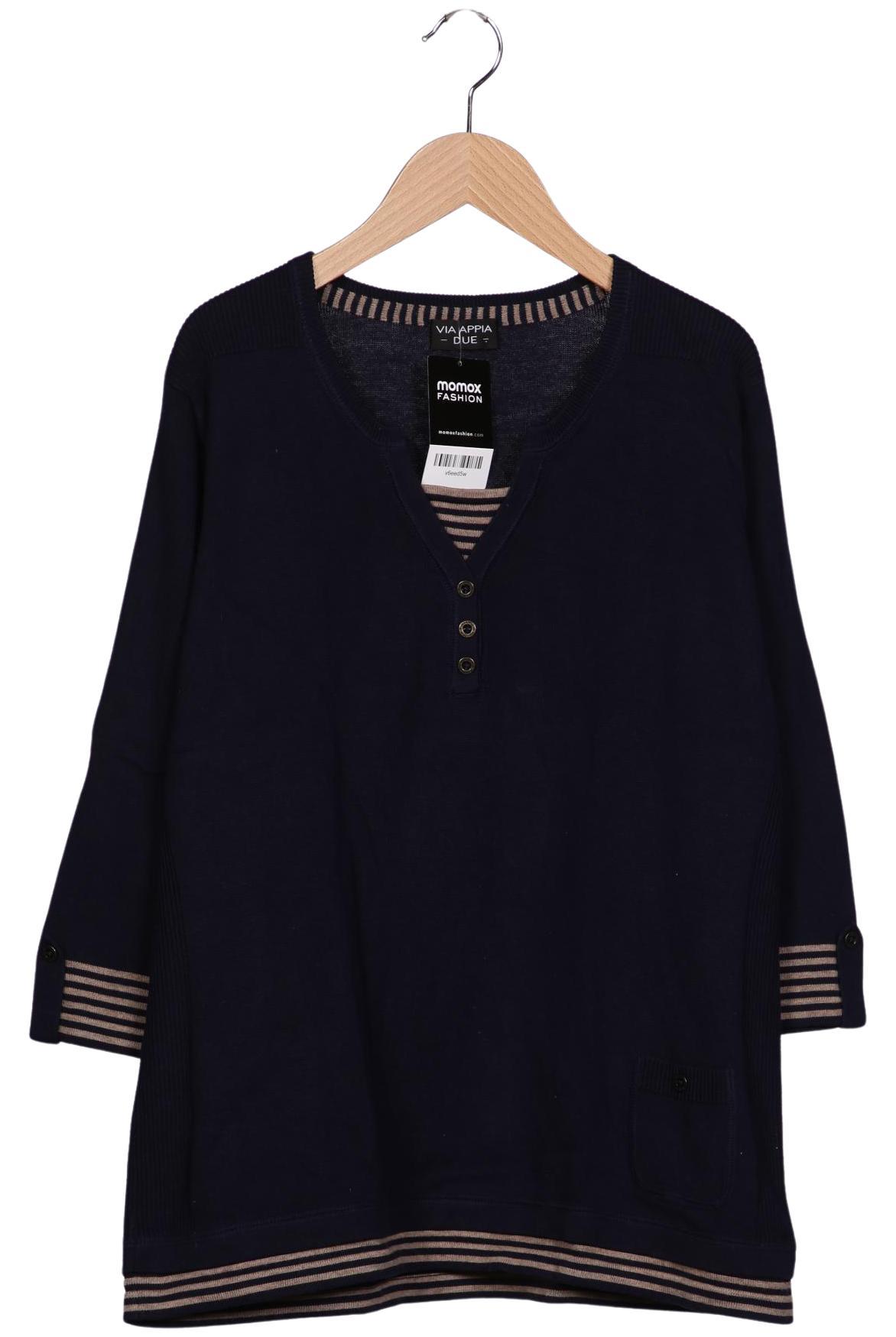 

VIA Appia DUE Damen Pullover, marineblau, Gr. 58