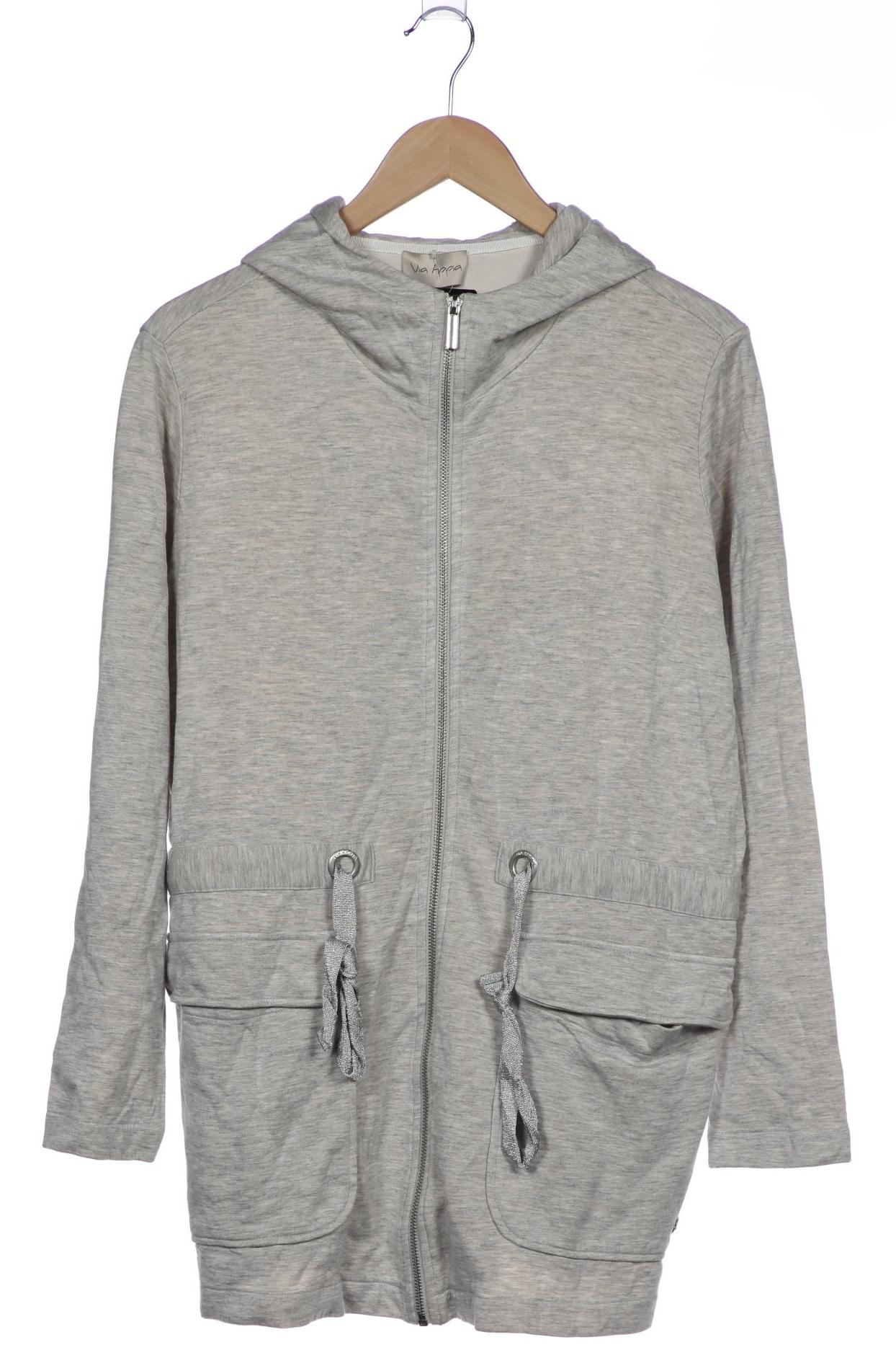 

VIA Appia DUE Damen Kapuzenpullover, grau, Gr. 40
