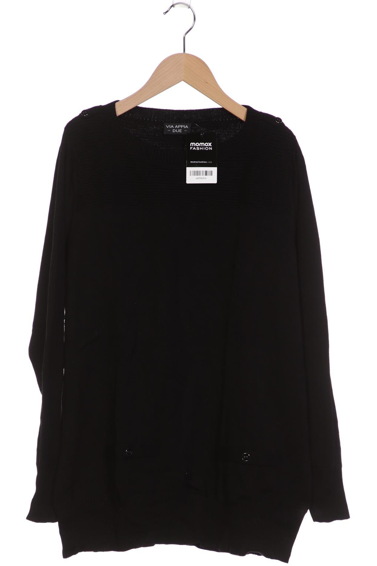 

VIA Appia DUE Damen Pullover, schwarz, Gr. 44