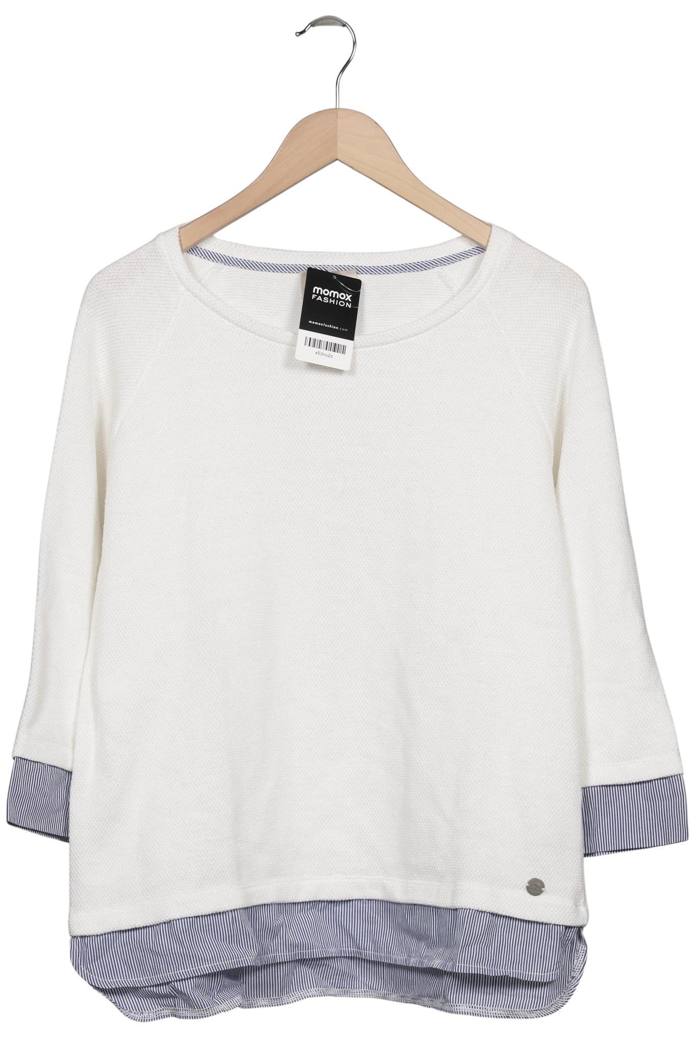 Thumbnail - VIA Appia DUE Damen Sweatshirt, weiß, Gr. 42