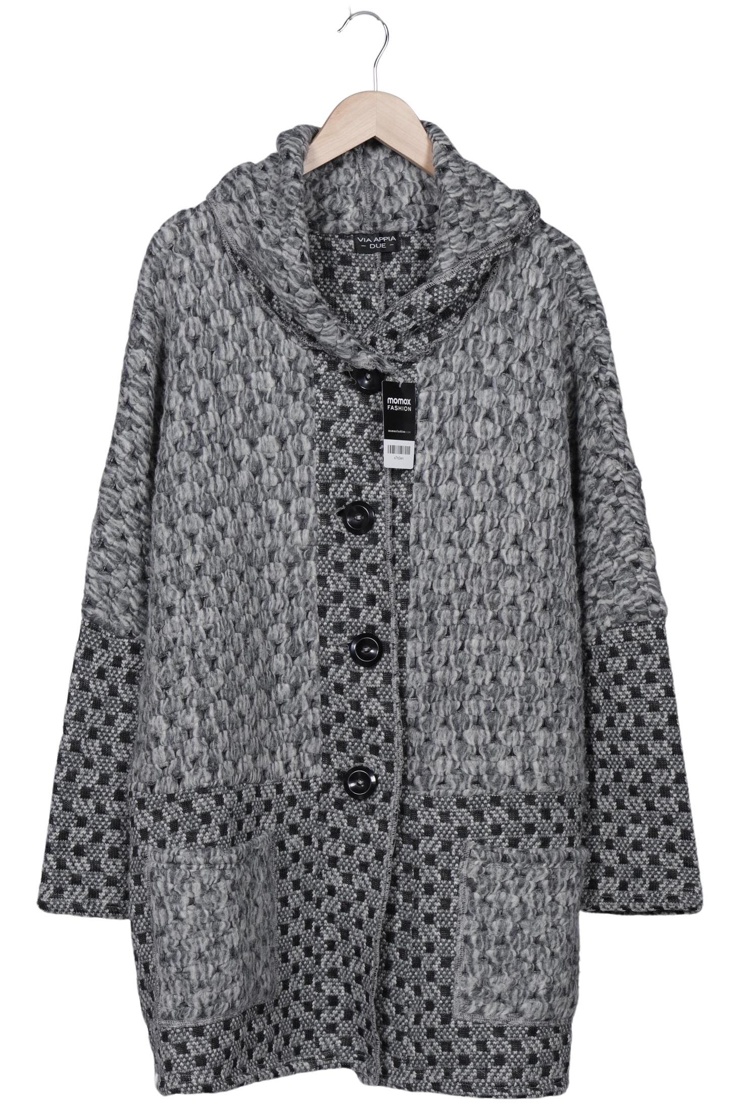 

VIA Appia DUE Damen Strickjacke, grau, Gr. 46