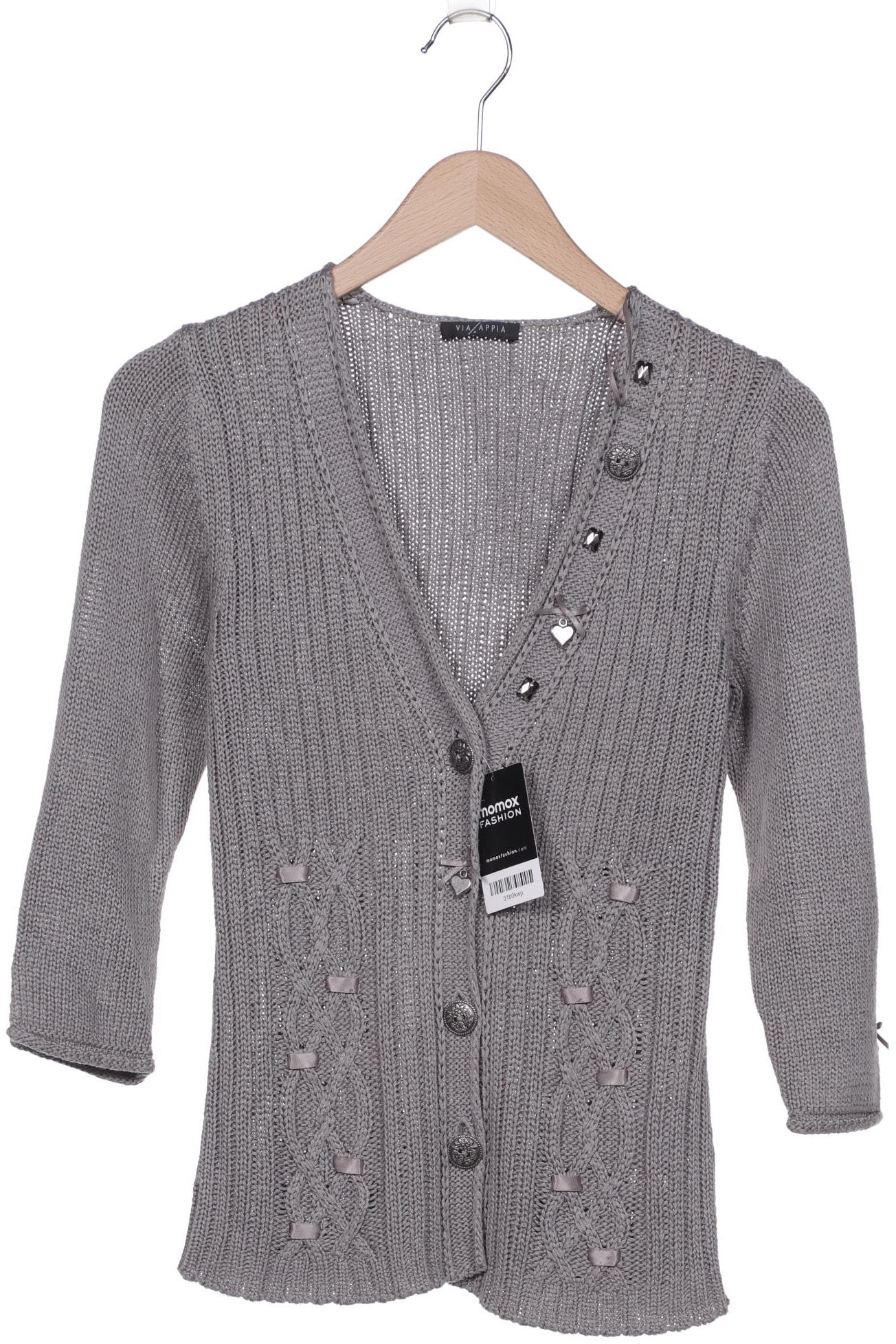 

VIA Appia DUE Damen Strickjacke, grau, Gr. 36