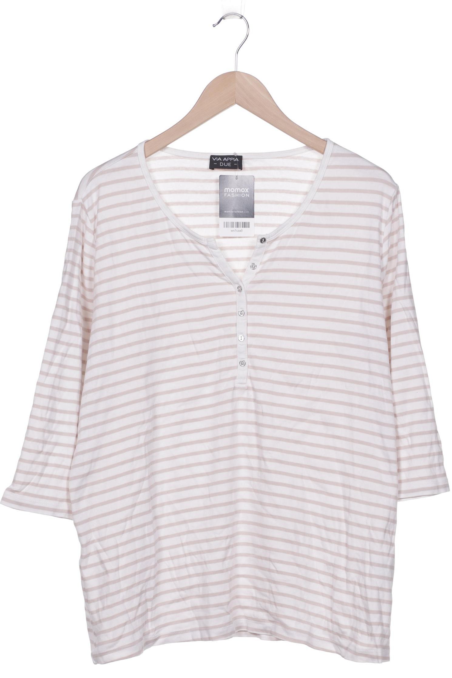 

VIA Appia DUE Damen Langarmshirt, weiß, Gr. 48