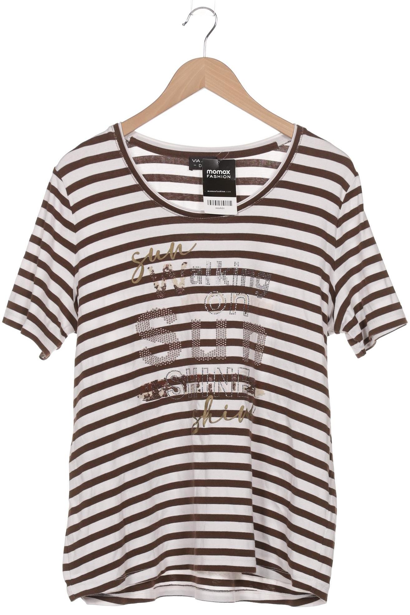 

VIA Appia DUE Damen T-Shirt, braun, Gr. 48