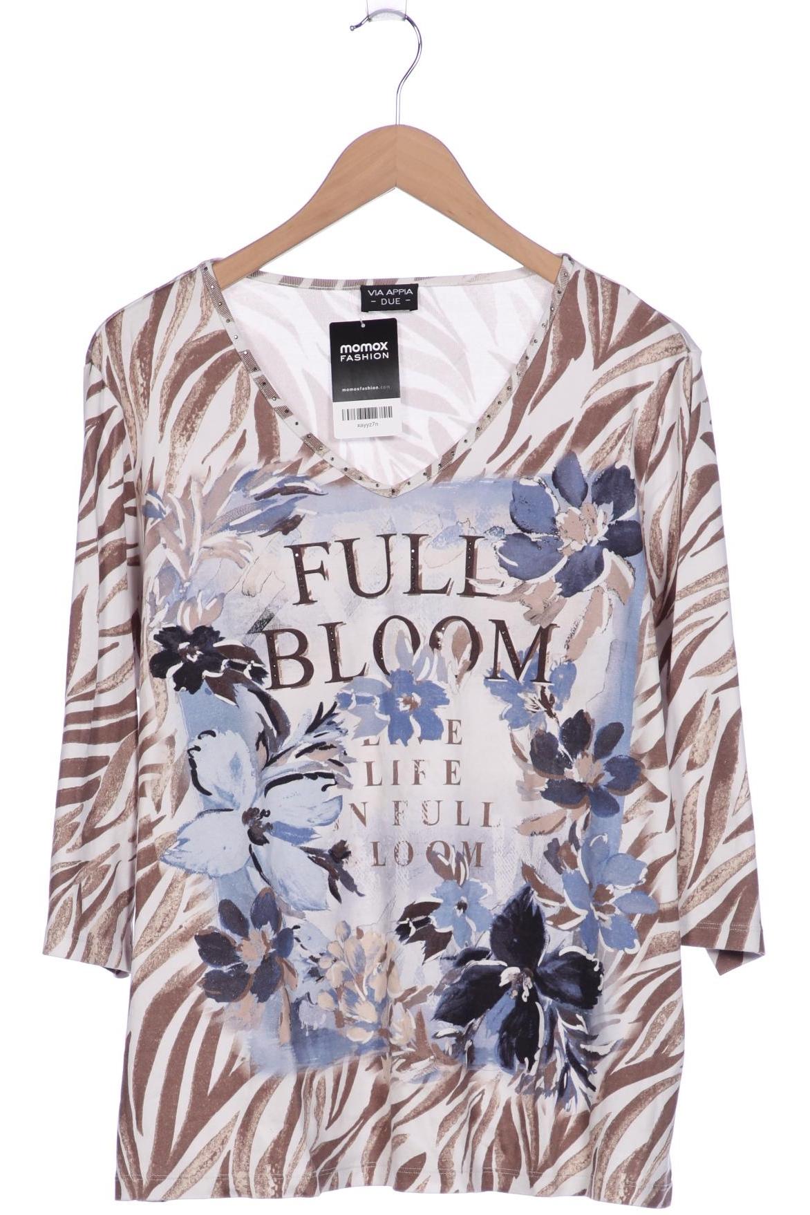 

VIA Appia DUE Damen Langarmshirt, braun, Gr. 48
