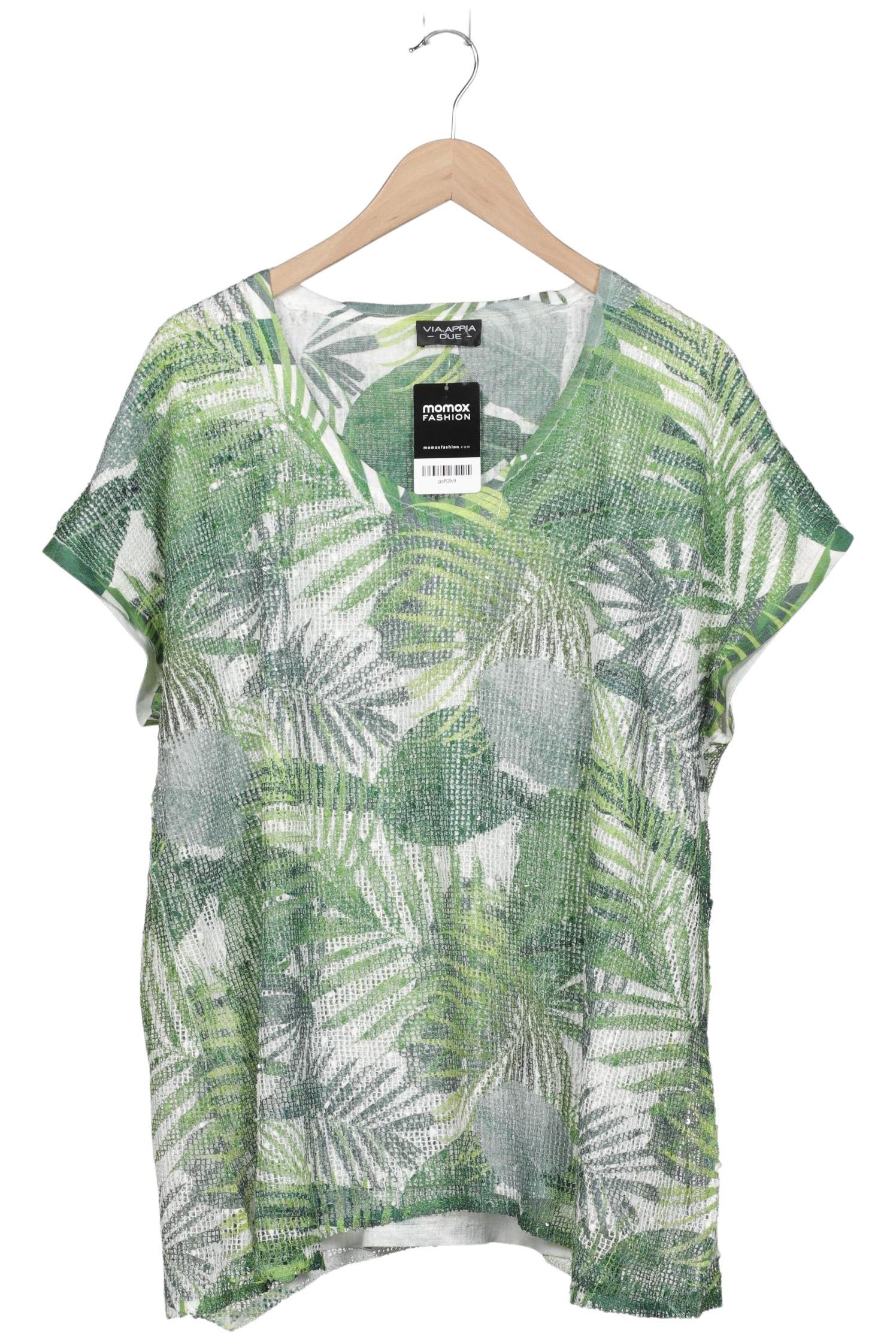 

VIA Appia DUE Damen T-Shirt, grün, Gr. 46