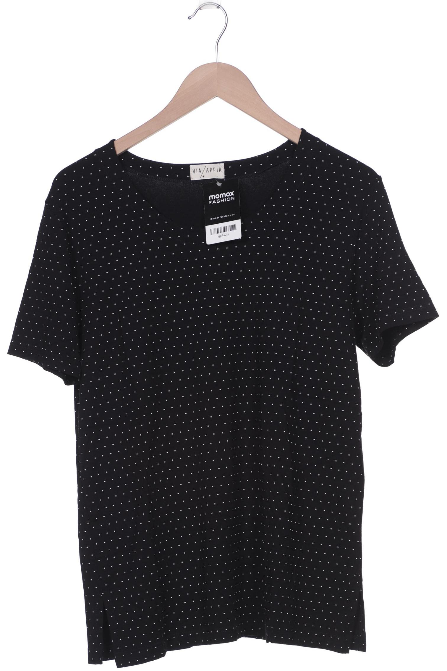 

VIA Appia DUE Damen T-Shirt, schwarz, Gr. 42
