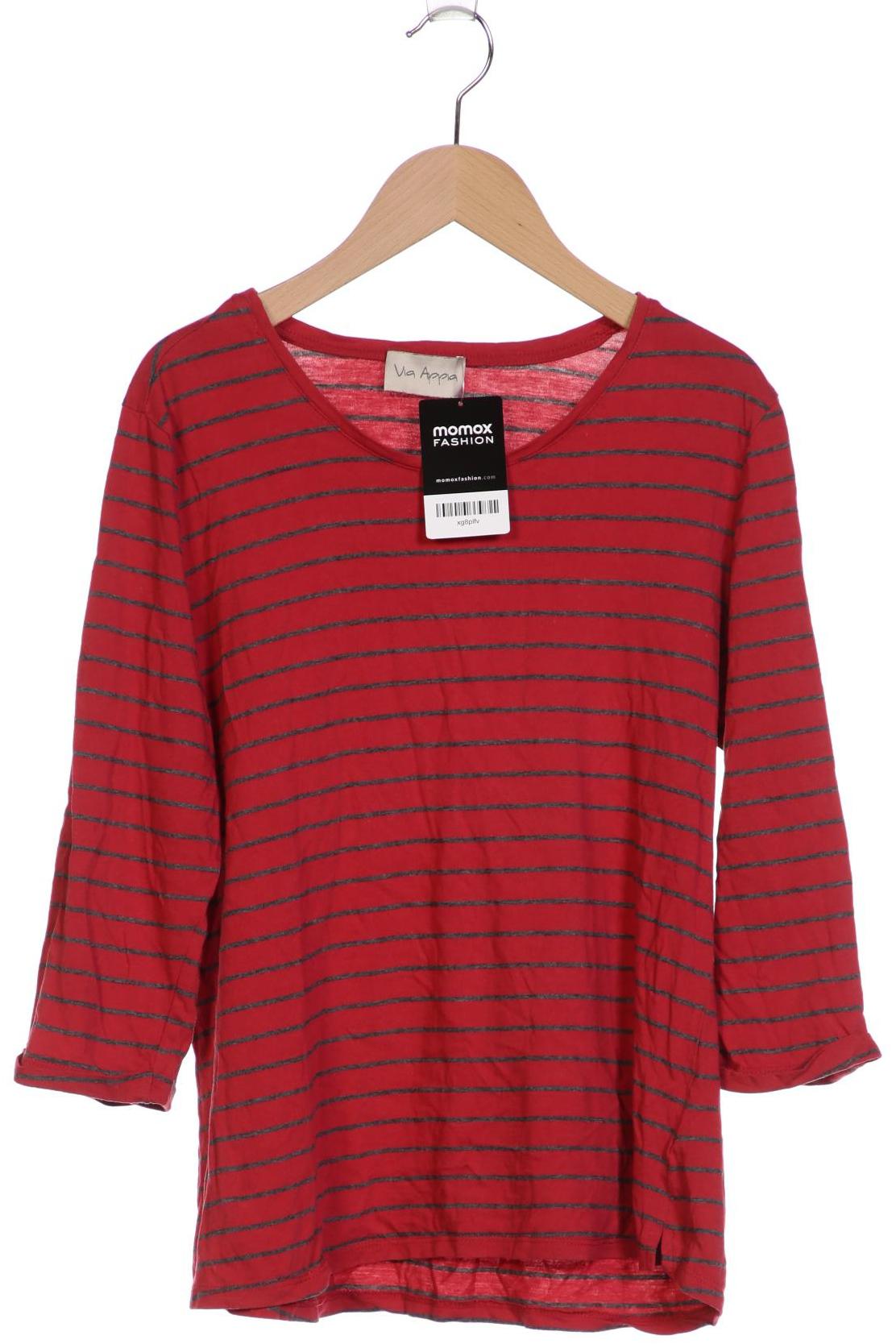 

VIA Appia DUE Damen Langarmshirt, rot, Gr. 42