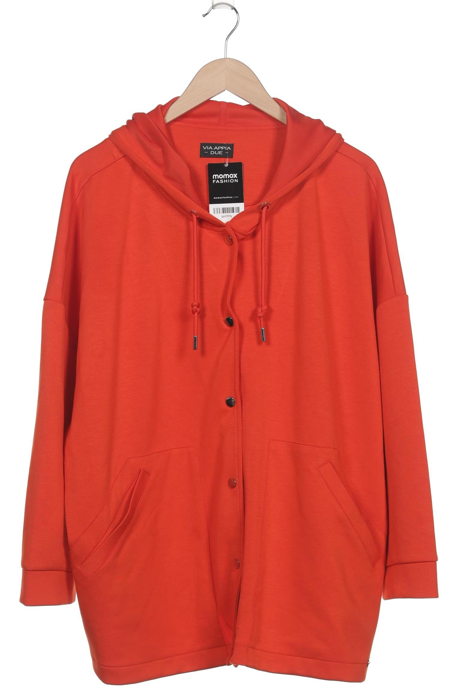 

VIA Appia DUE Damen Kapuzenpullover, rot, Gr. 52