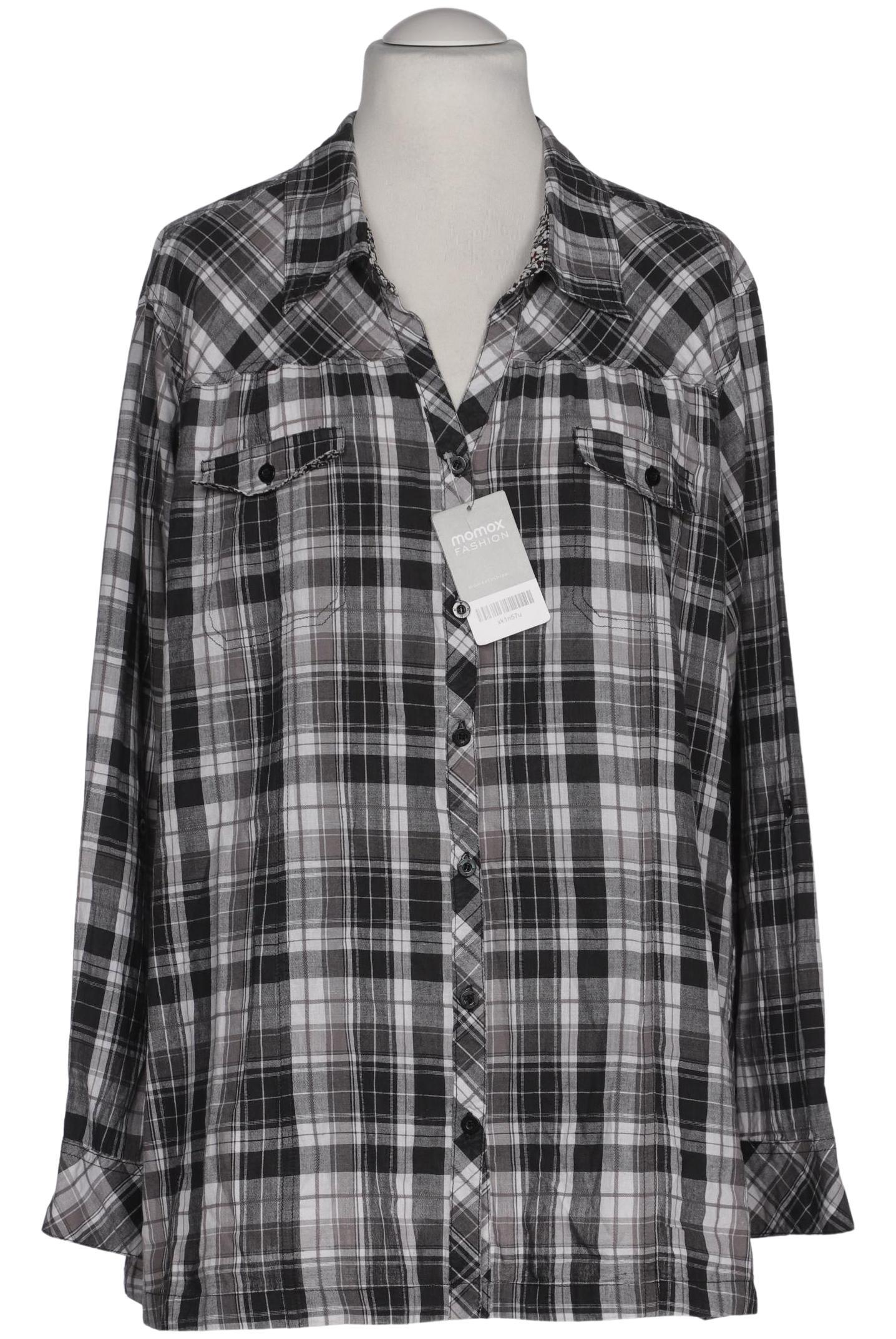 

VIA Appia DUE Damen Bluse, grau, Gr. 54