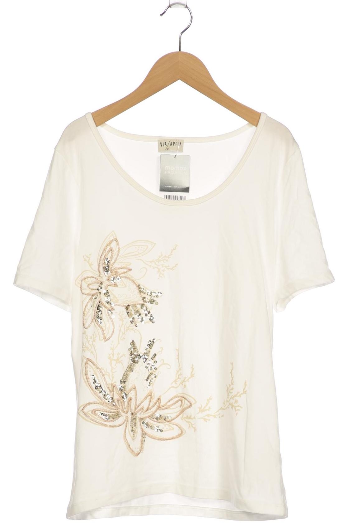 

VIA Appia DUE Damen T-Shirt, weiß, Gr. 40