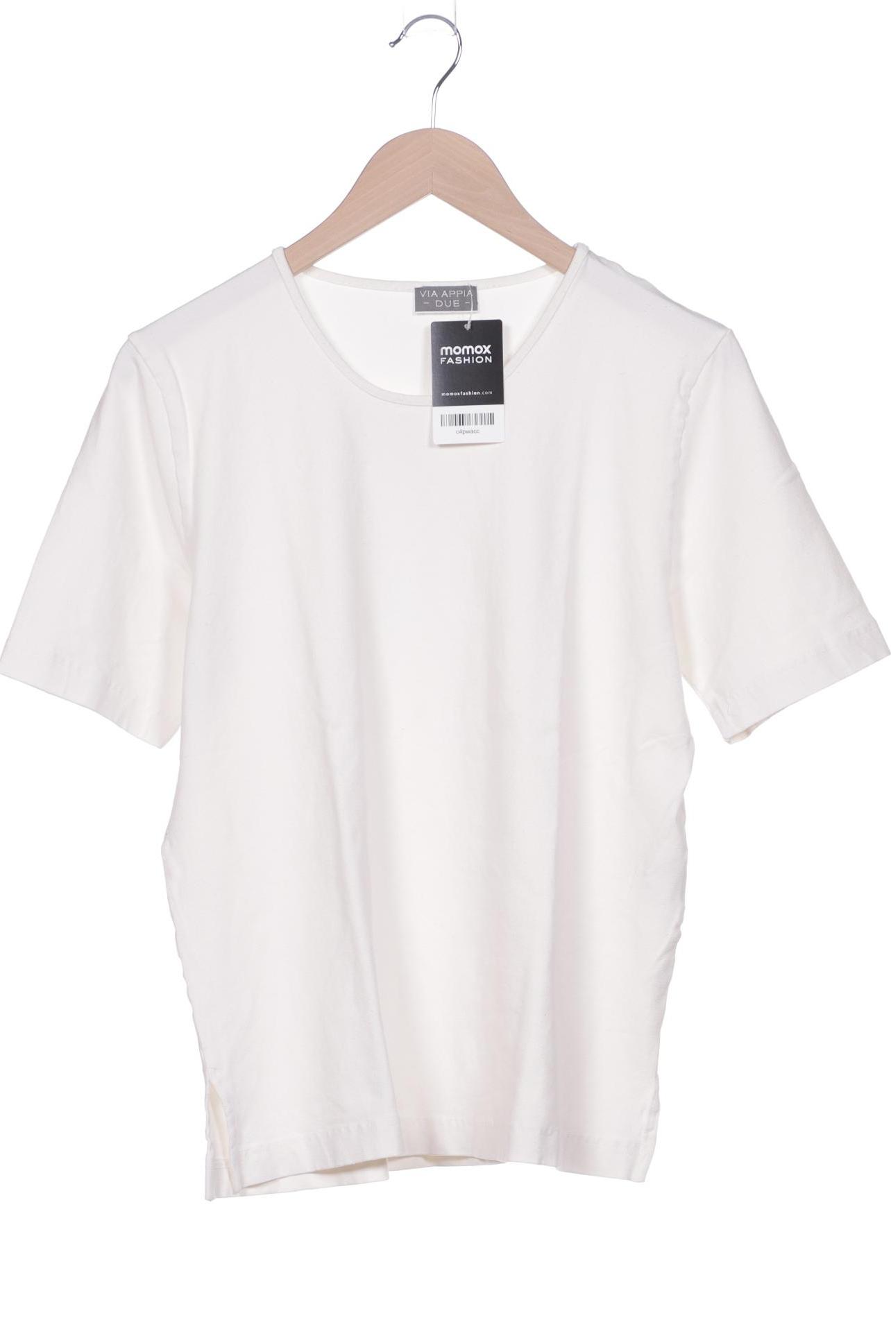 

VIA Appia DUE Damen T-Shirt, weiß, Gr. 44
