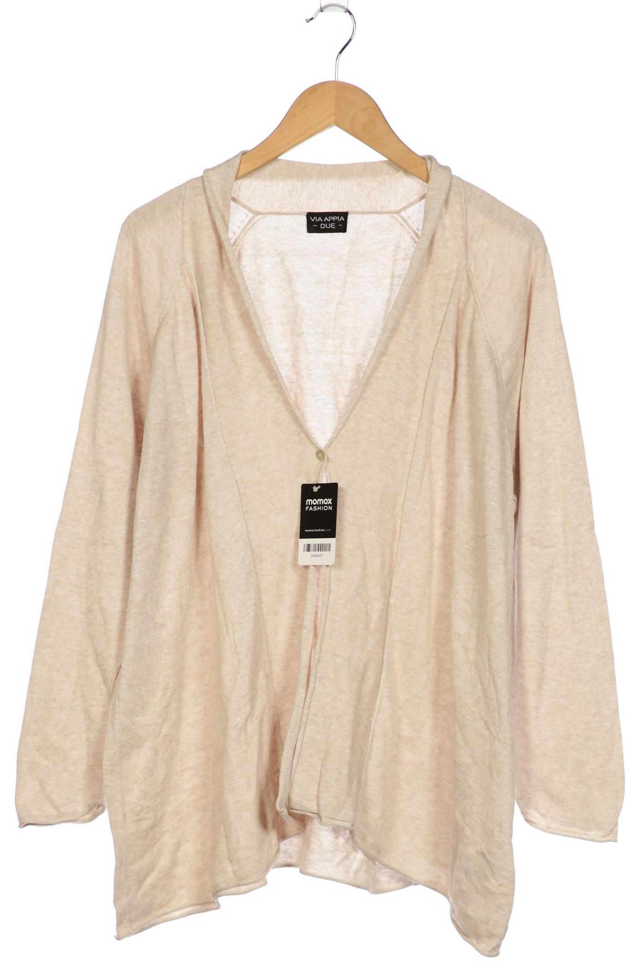 

VIA Appia DUE Damen Strickjacke, beige, Gr. 50