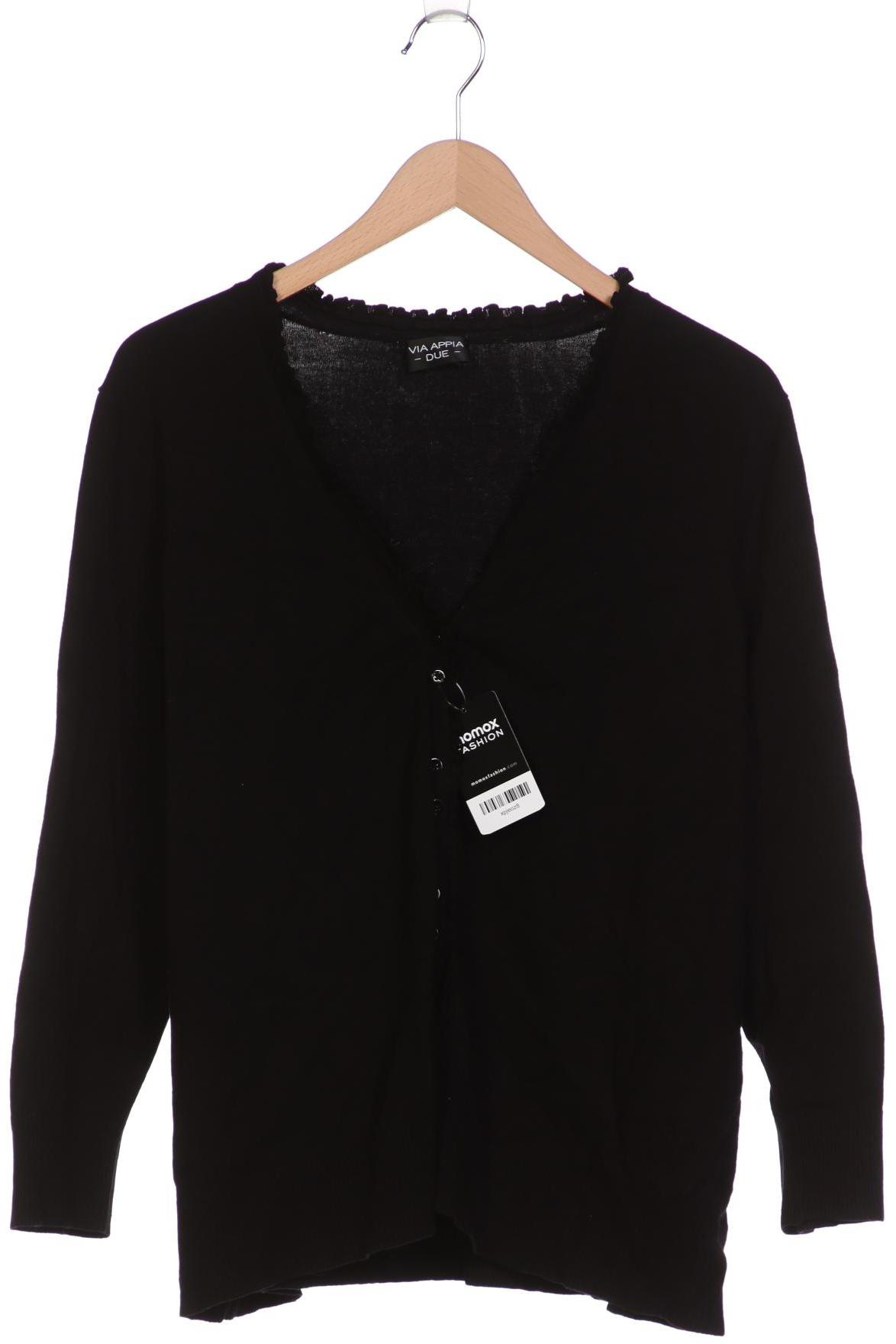 

VIA Appia DUE Damen Strickjacke, schwarz, Gr. 48