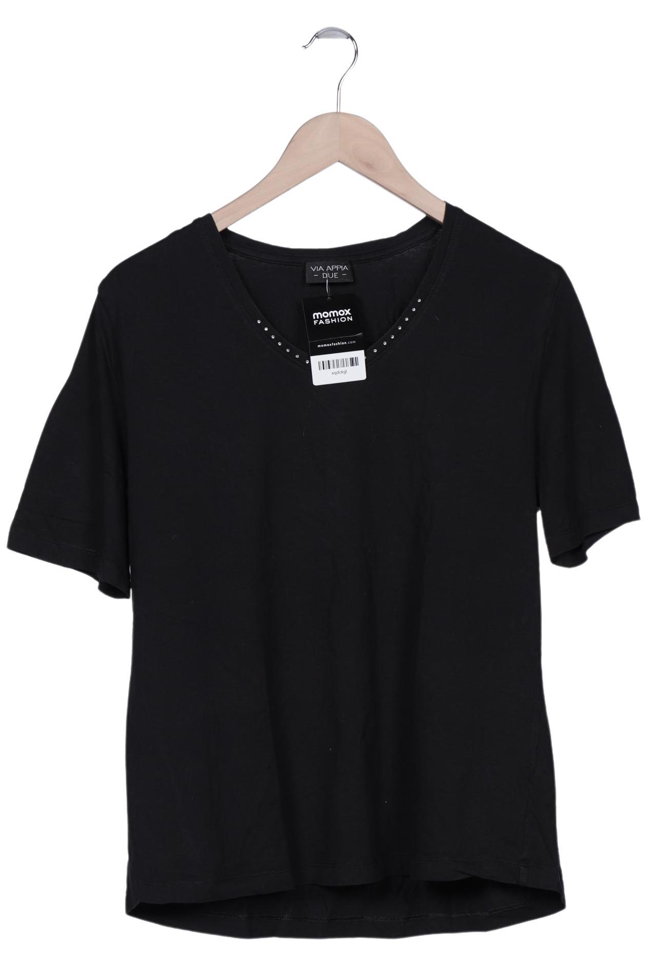 

VIA Appia DUE Damen T-Shirt, schwarz, Gr. 44