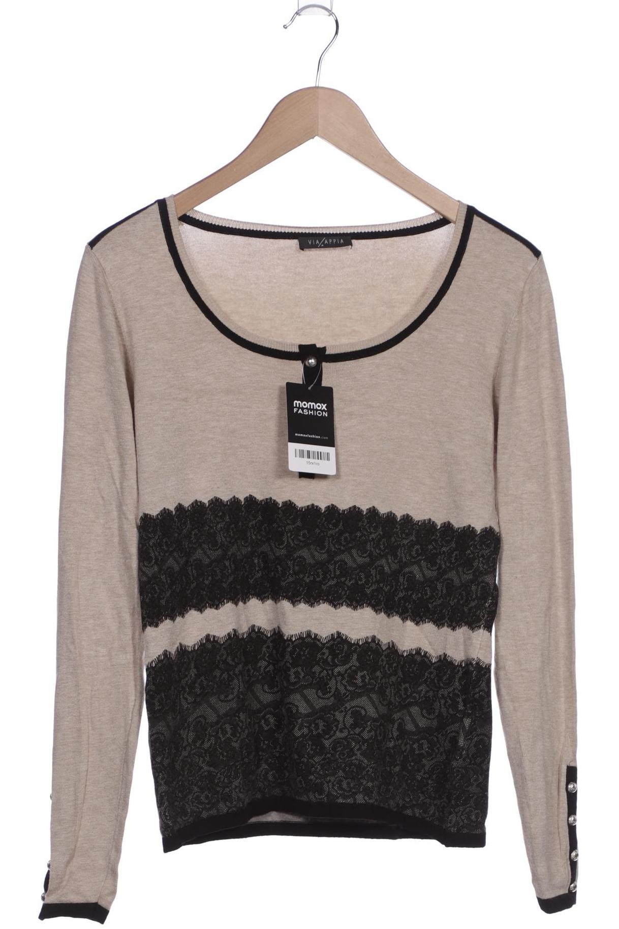 

VIA Appia DUE Damen Pullover, beige, Gr. 40