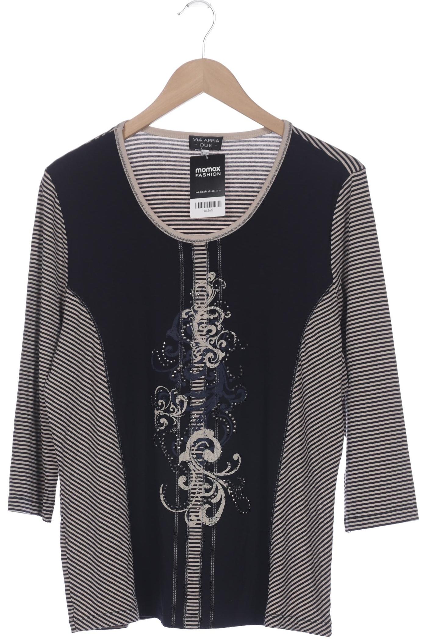 

VIA Appia DUE Damen Langarmshirt, marineblau, Gr. 42