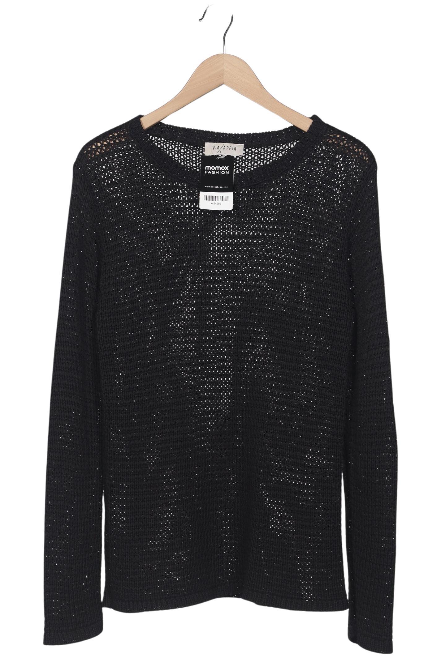 

VIA Appia DUE Damen Pullover, schwarz, Gr. 38